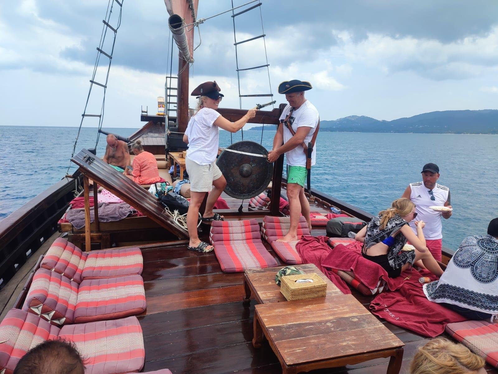 Full-Day Koh Phangan Sailing Cruise with Sunset