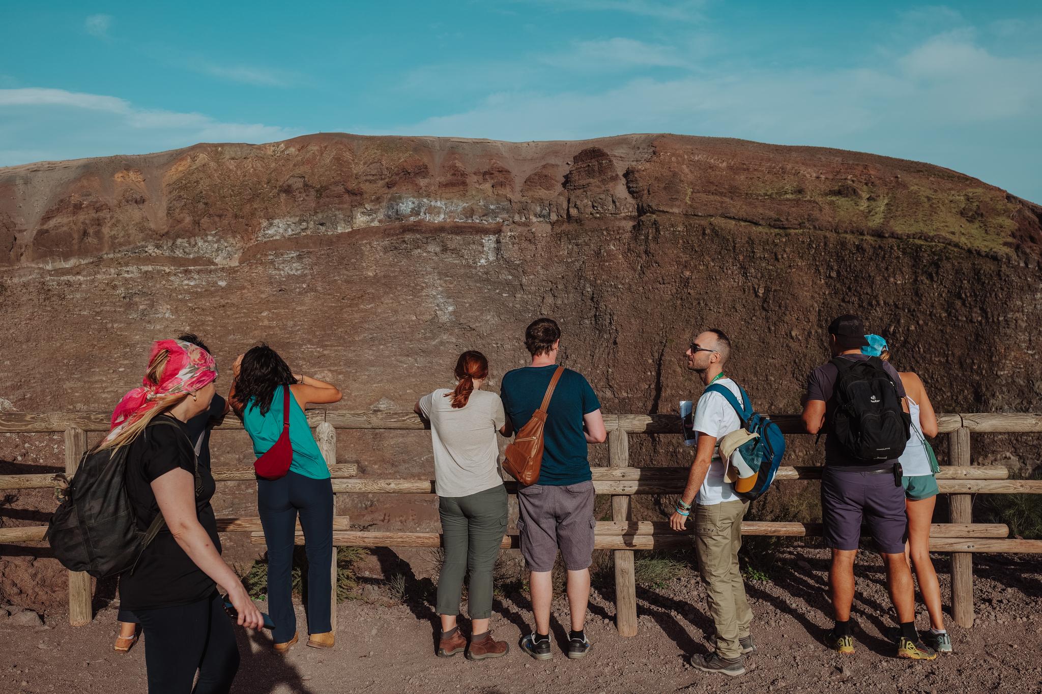 From Pompeii: Mount Vesuvius Guided Tour with Transfer - Mount Vesuvius crater tour and Bay of Naples views