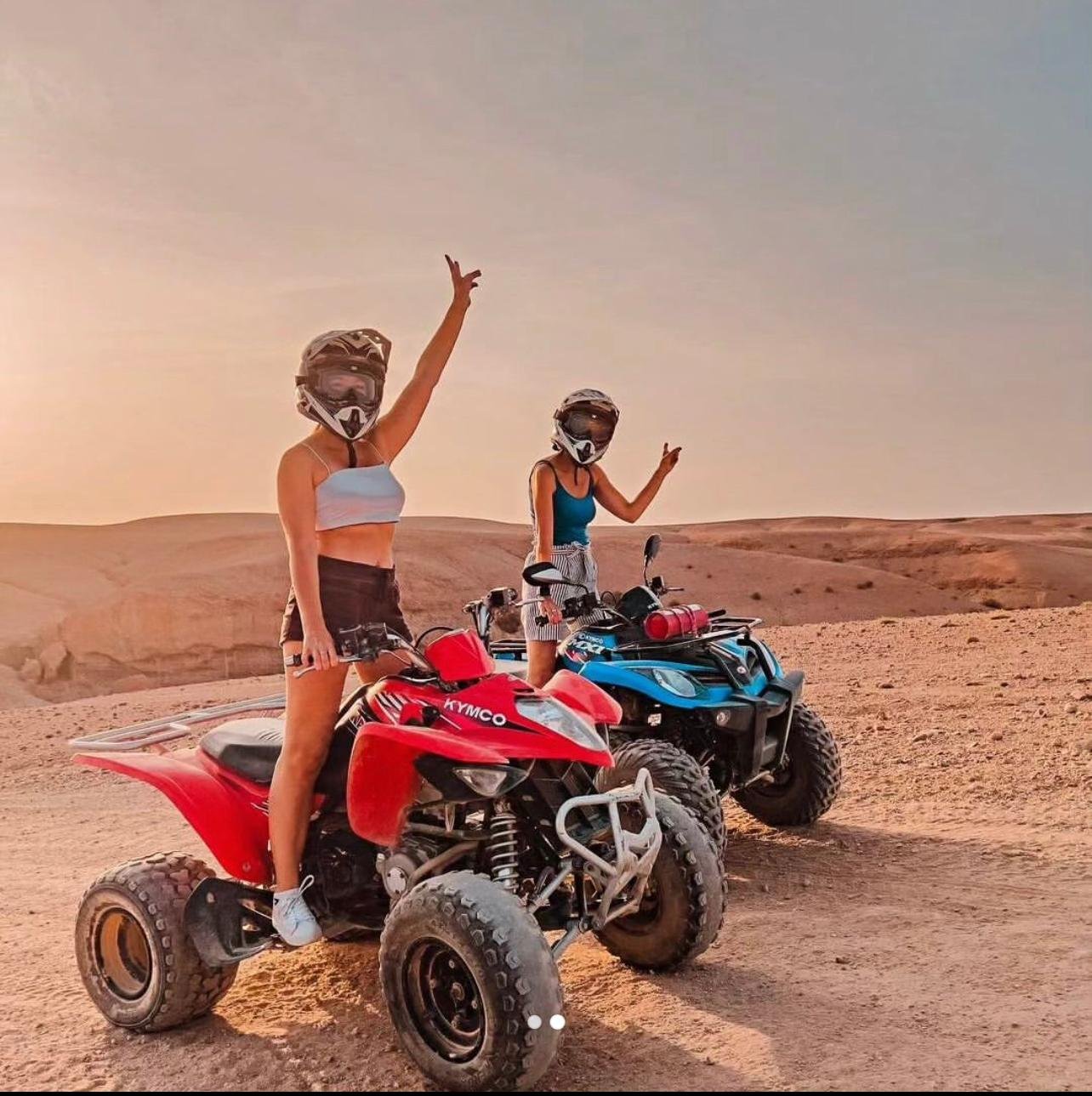 Agafay Desert Adventure: Quad Biking, Camel Ride & Berber Dinner Show