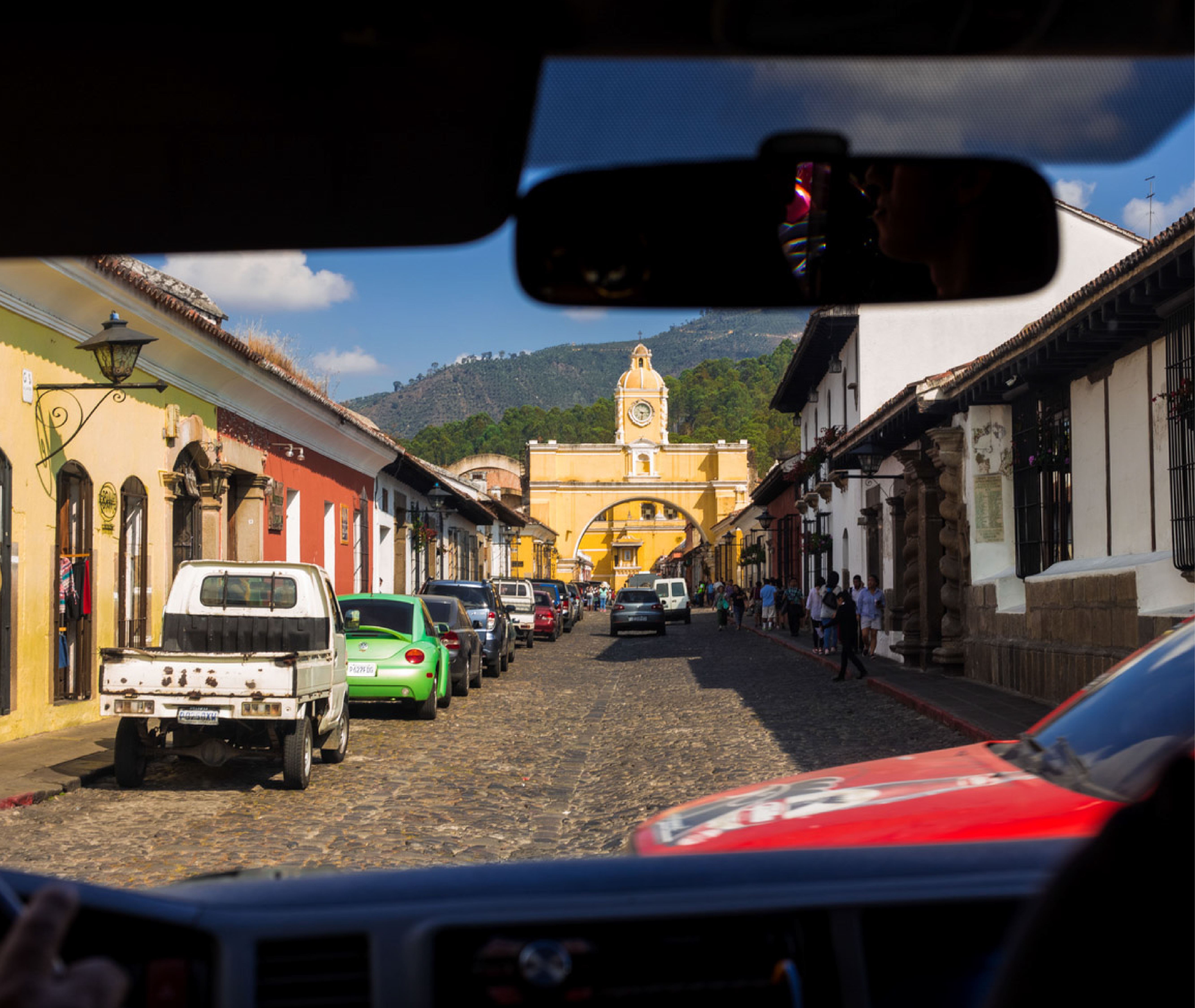 Shared Shuttle Transfer: Panajachel to Antigua