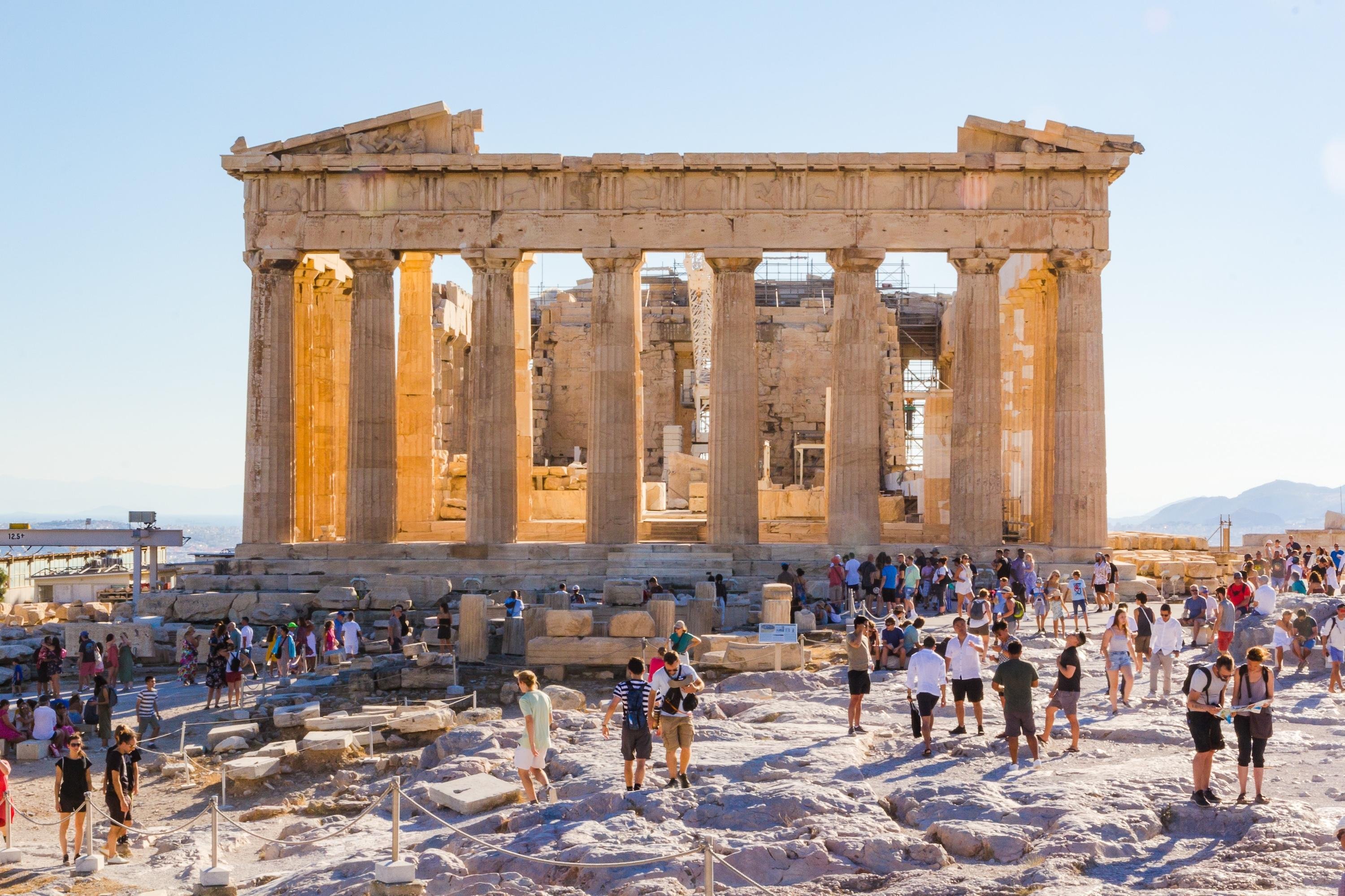 Acropolis of Athens Parthenon ancient Greek marble temple — image 19
