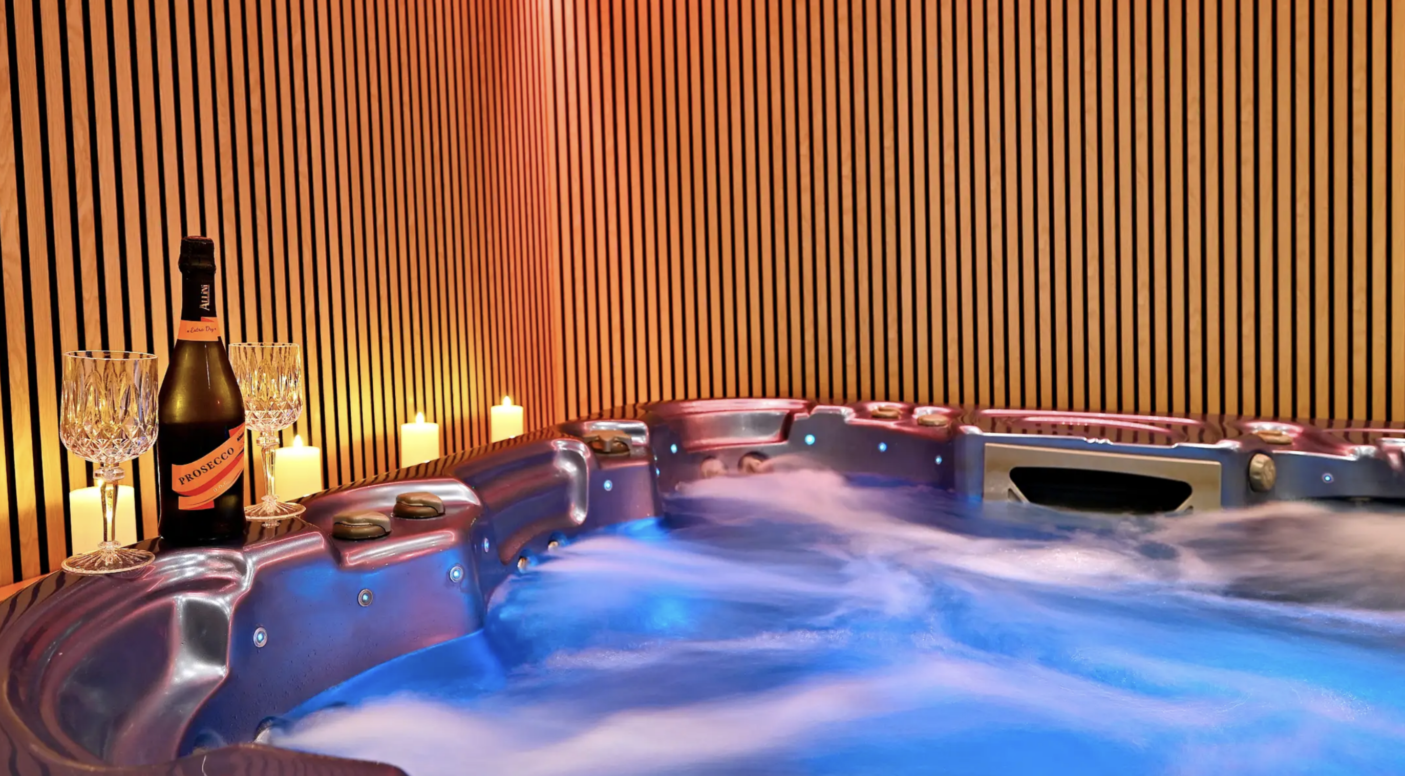 Private Luxury Spa Experience with Whirlpool & Sauna