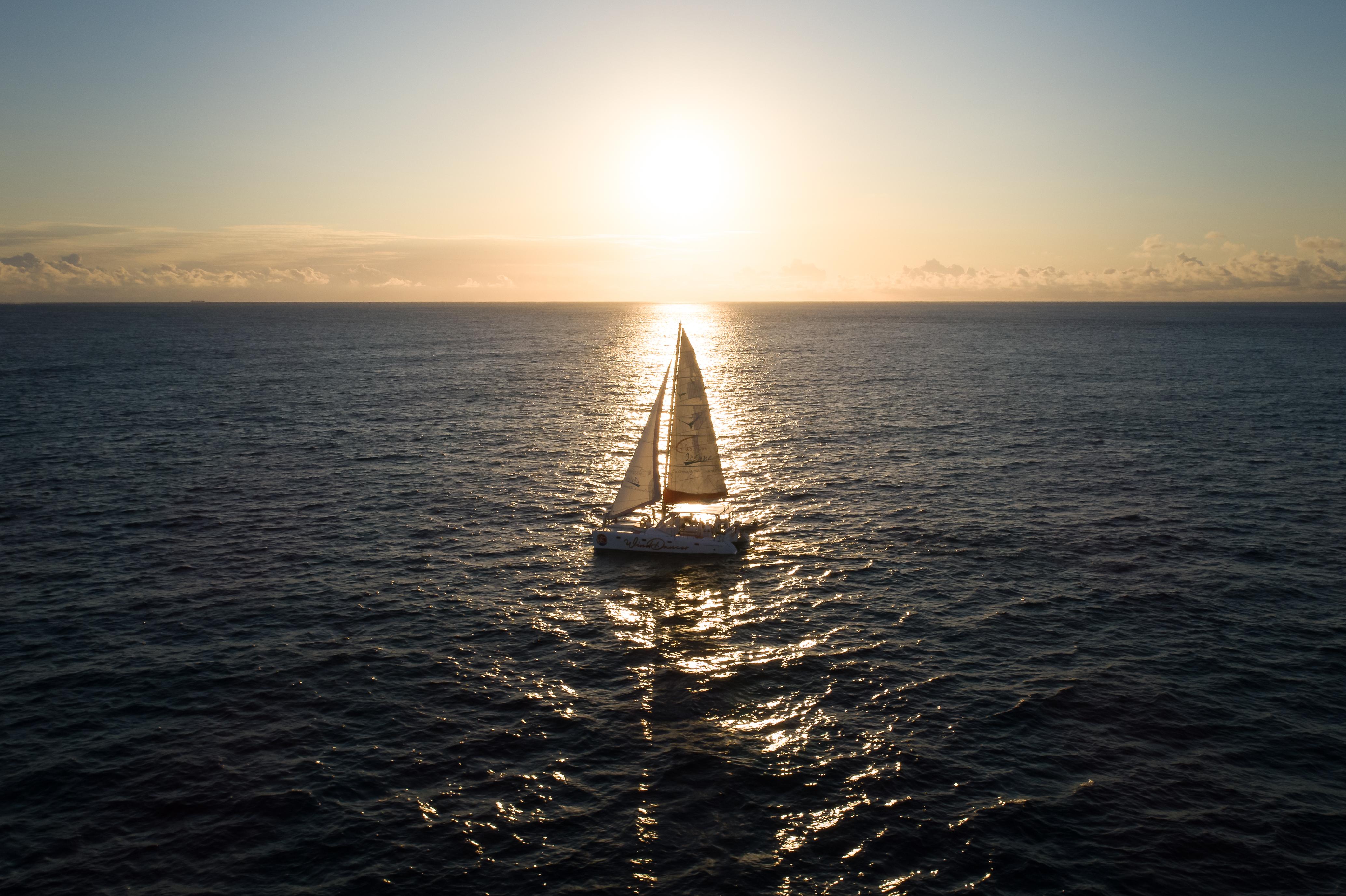 Mauritius Grand Bay Sunset Catamaran Cruise