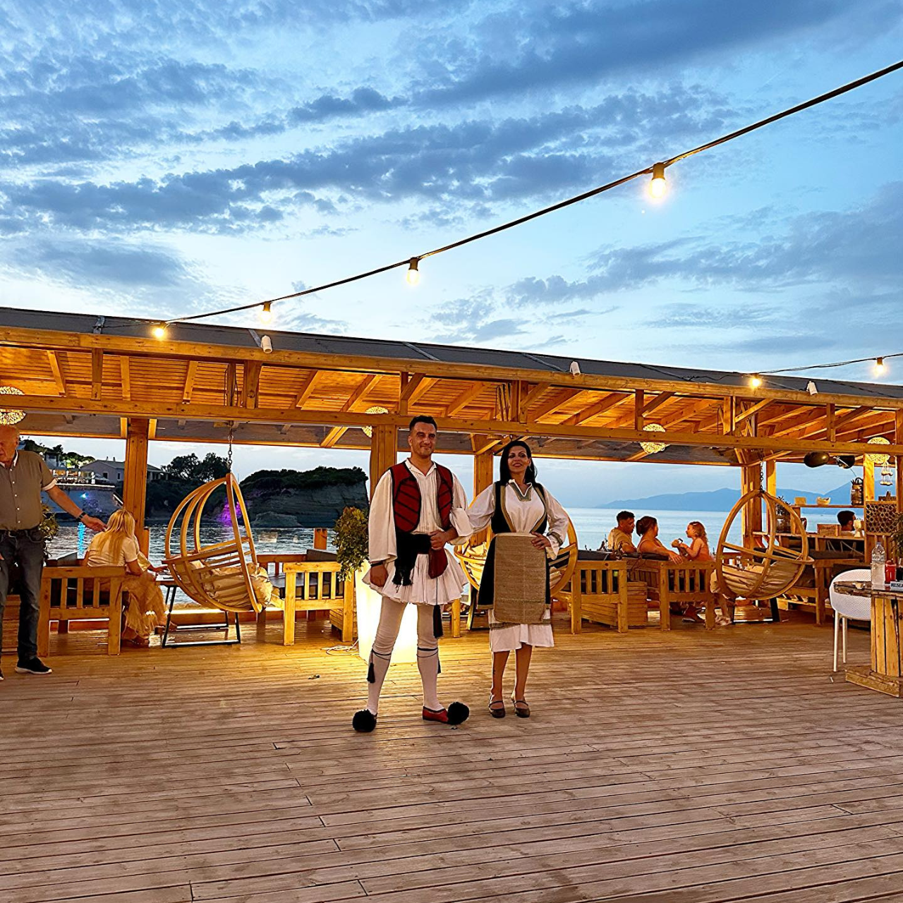 Greek Musical Evening at Canal D'Amour with Welcome Drink