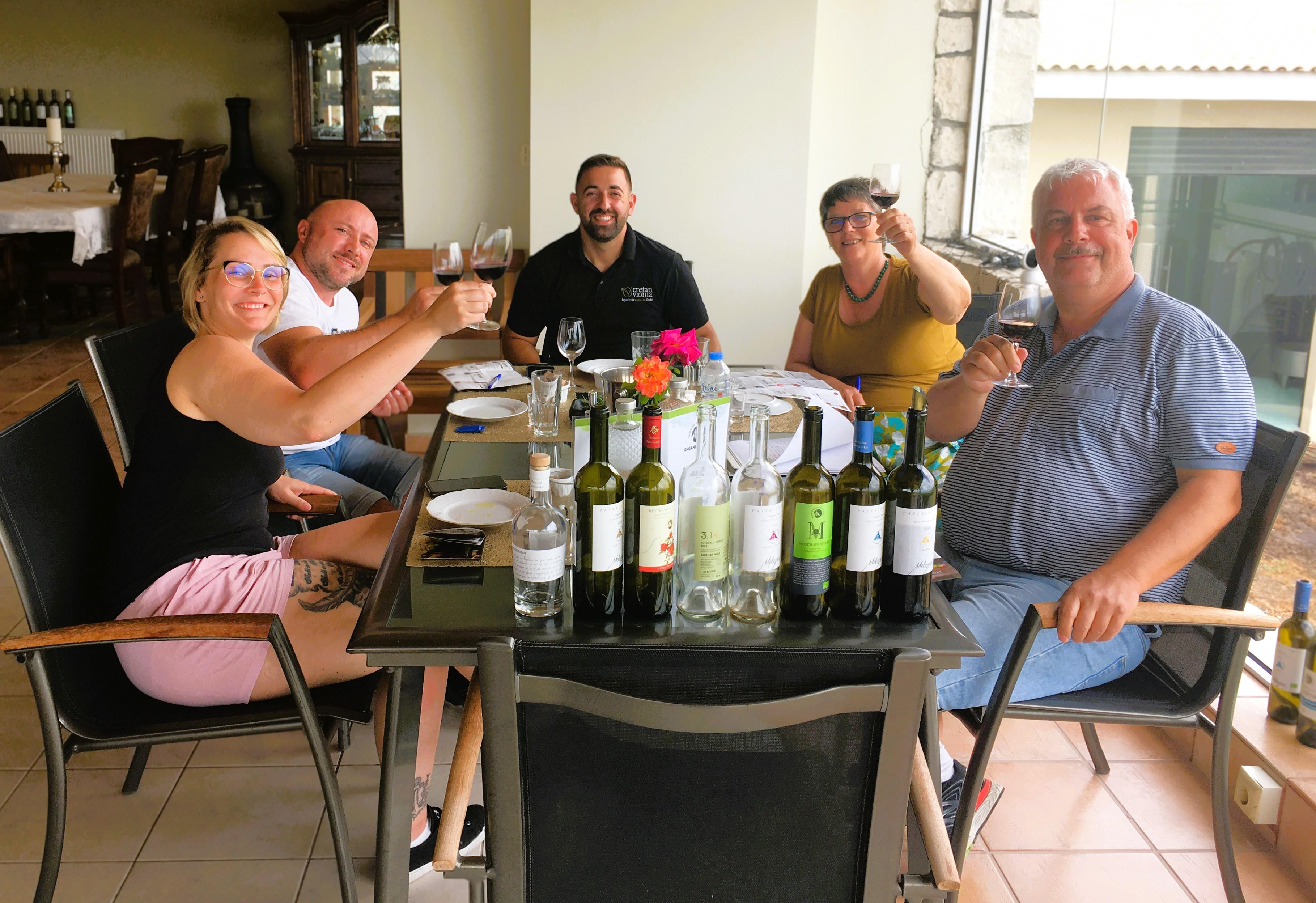ouzo tasting in Crete — photo 19