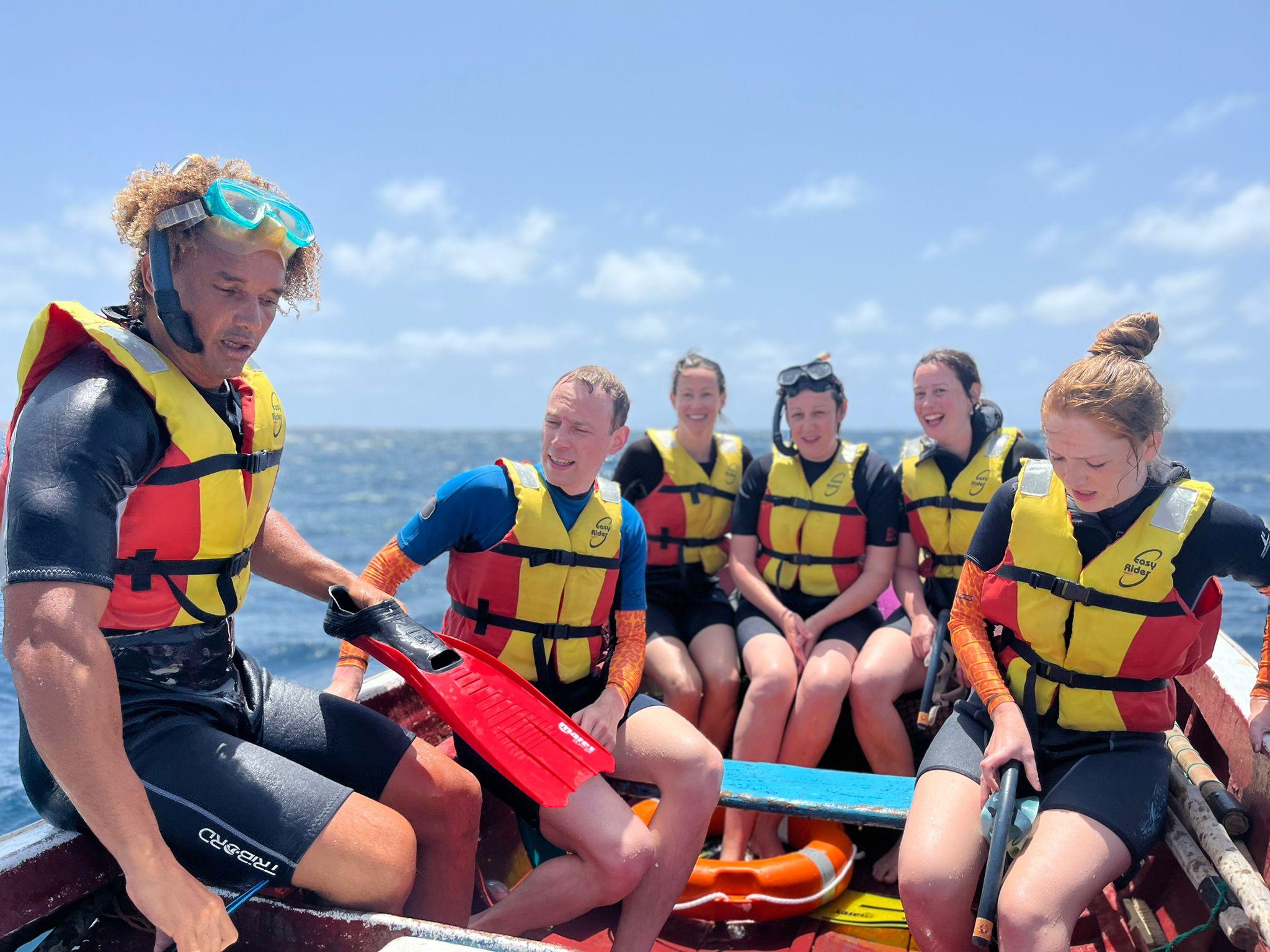 Santa Maria Snorkeling Adventure with Shipwreck & Underwater Statue