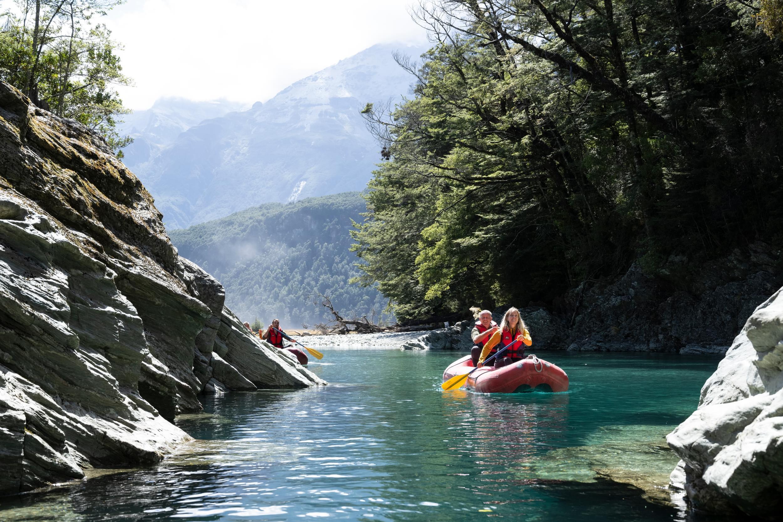 Dart River Funyak & Jet Boat Wilderness Day Trip from Queenstown