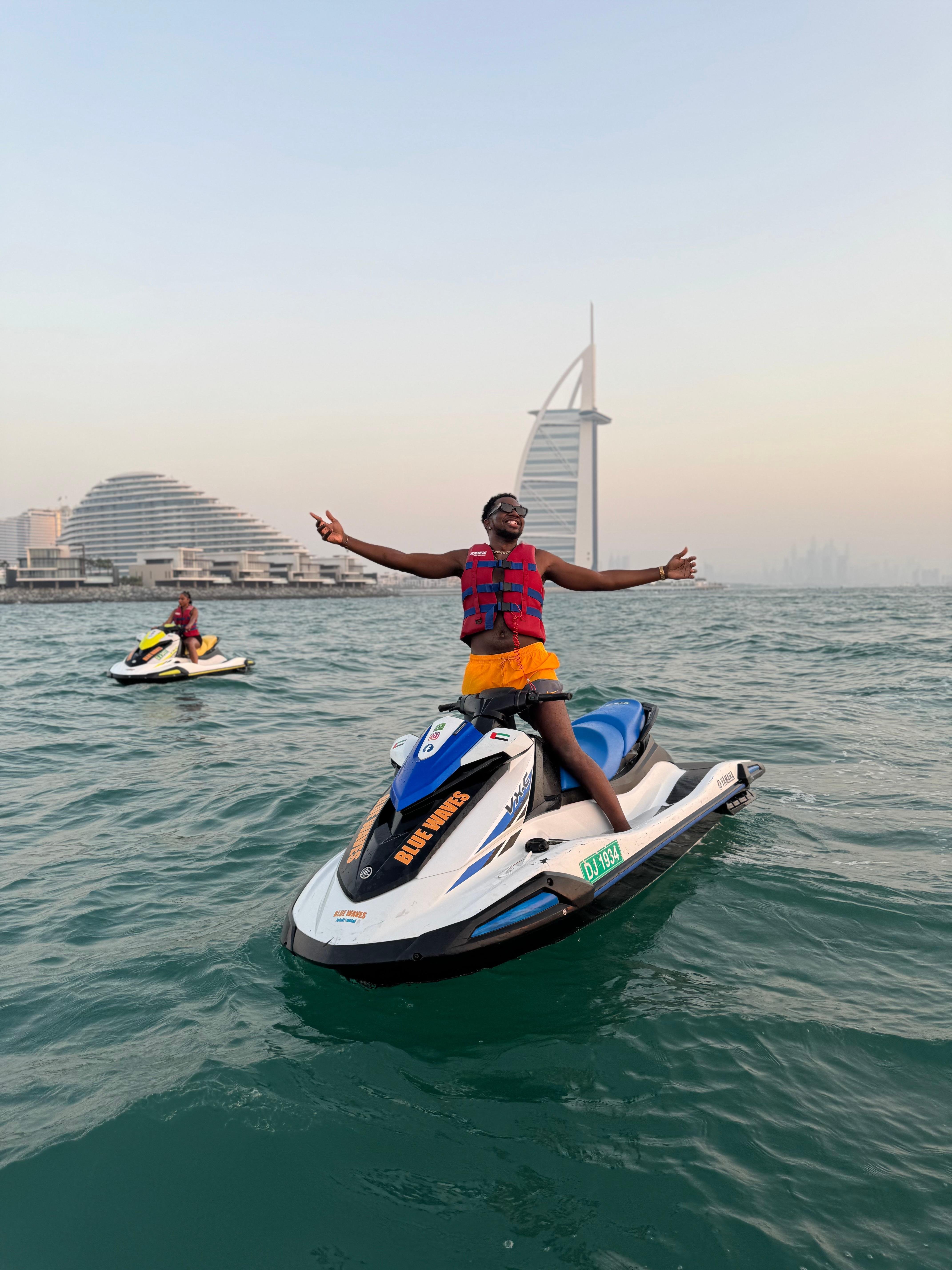 Dubai Jet Ski Adventure: Burj Al Arab & Atlantis Coastal Ride