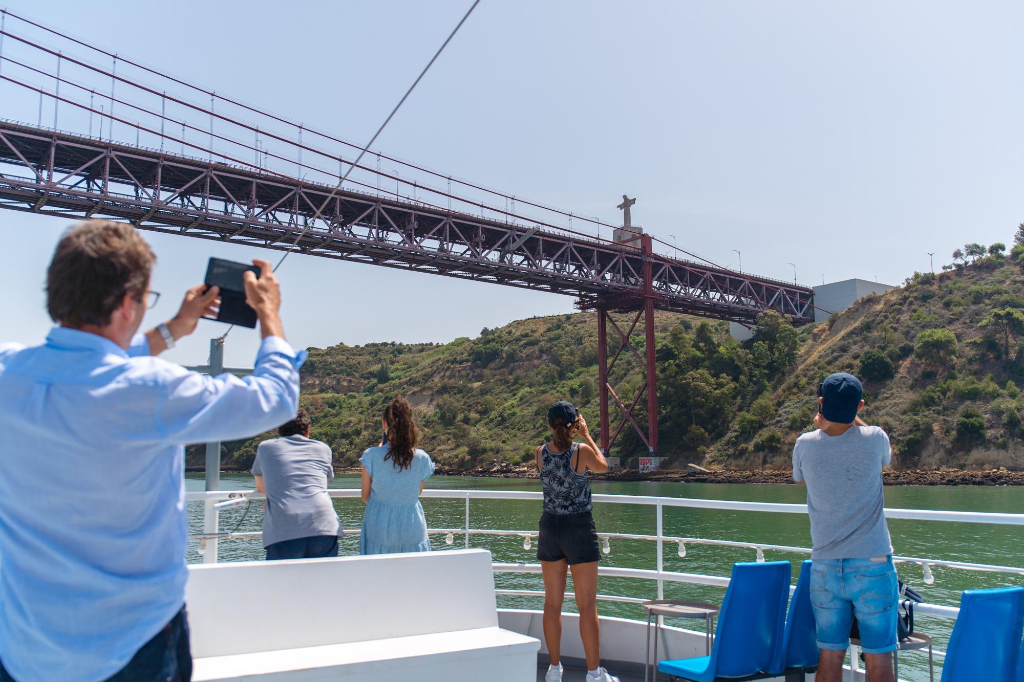 Lisbon Tagus River Cruise with Welcome Drink