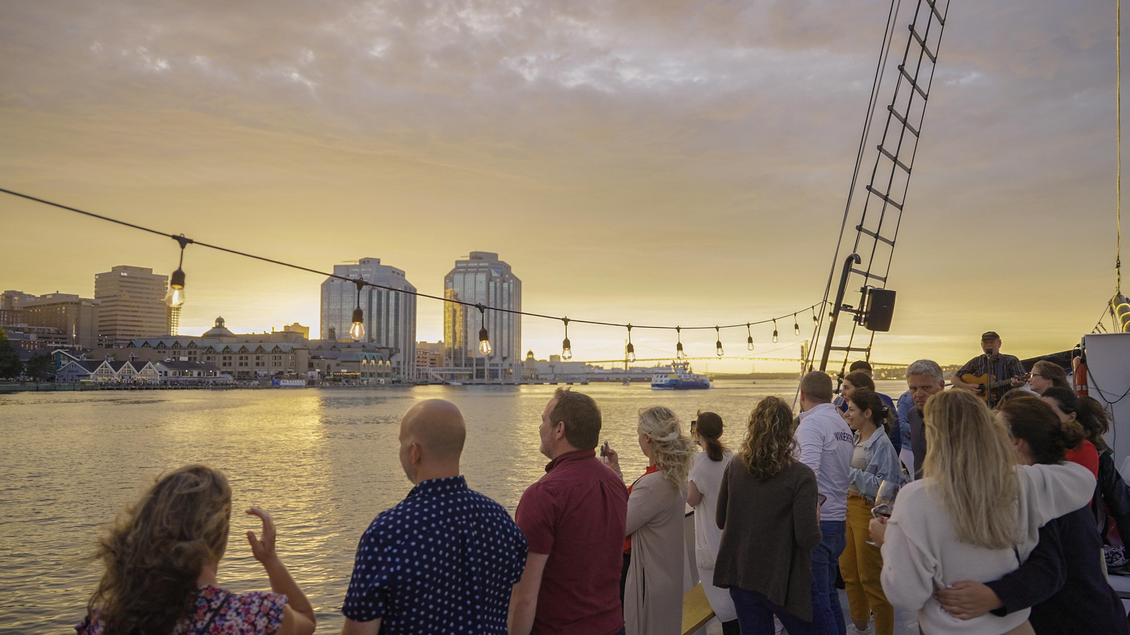 Halifax Harbour Sunset Sail on Tall Ship Silva