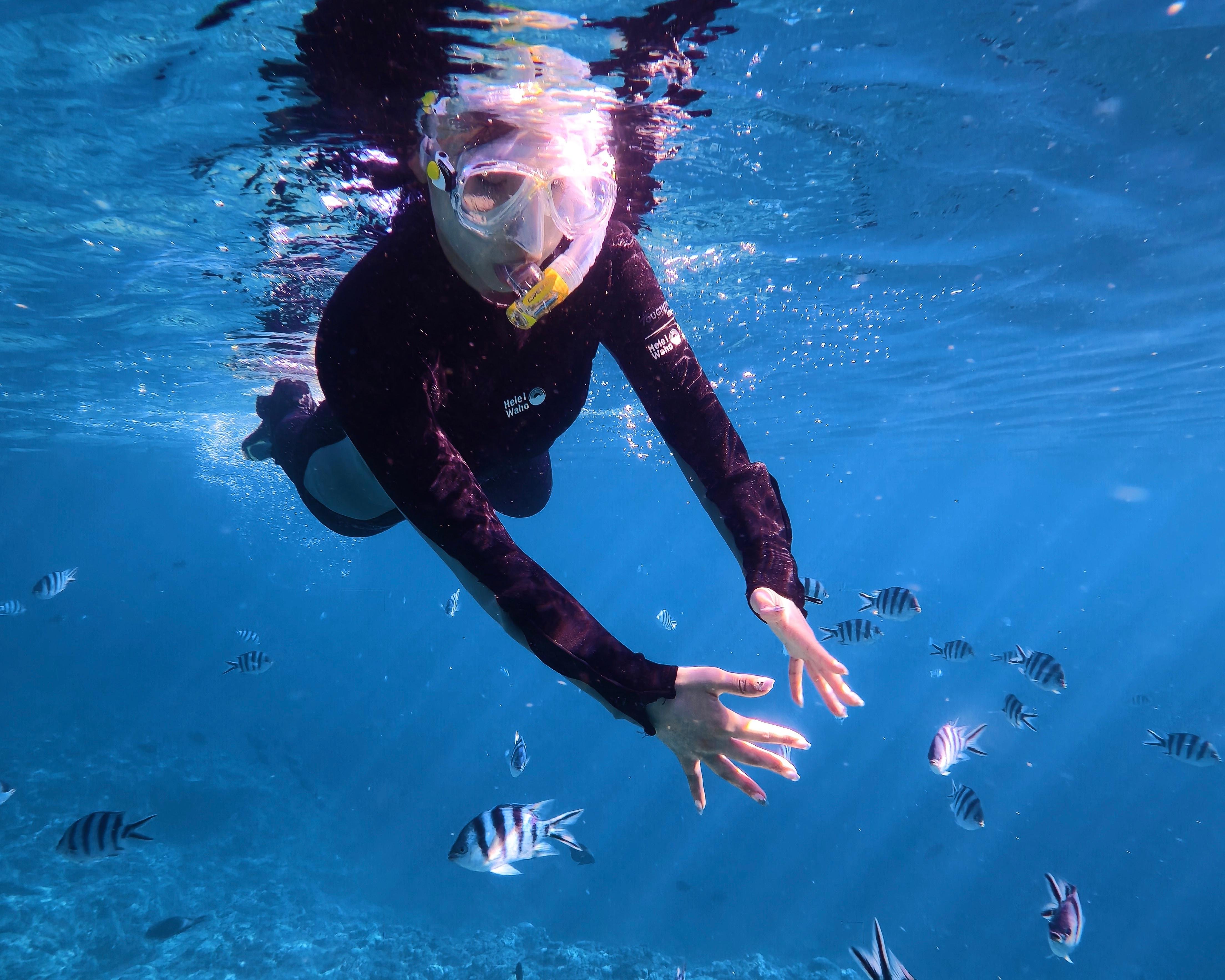 Blue Cave Okinawa snorkelling at Cape Maeda, Onna Village — image 26