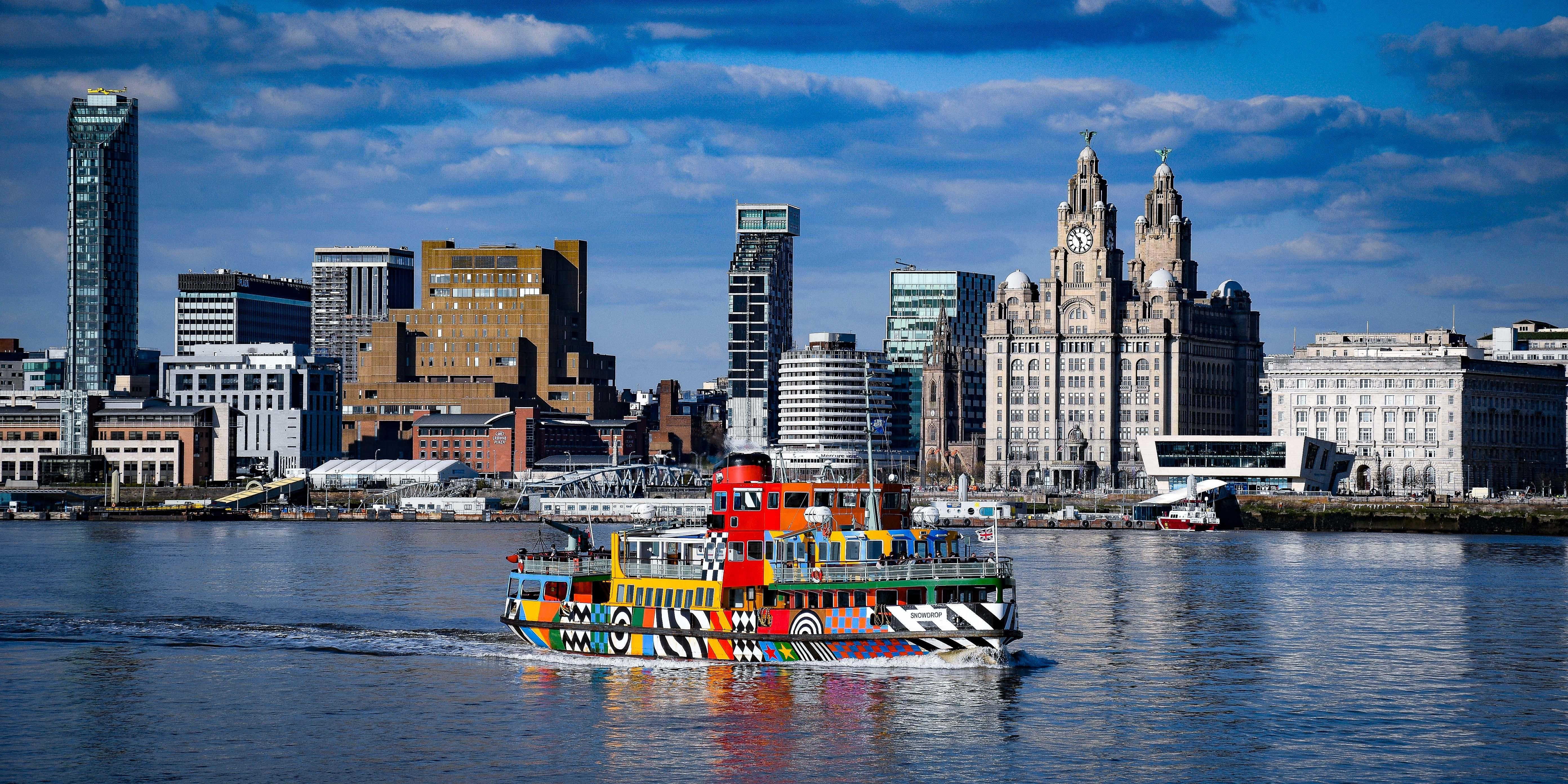 Liverpool River Mersey Cruise & Hop-On Hop-Off Bus Tour