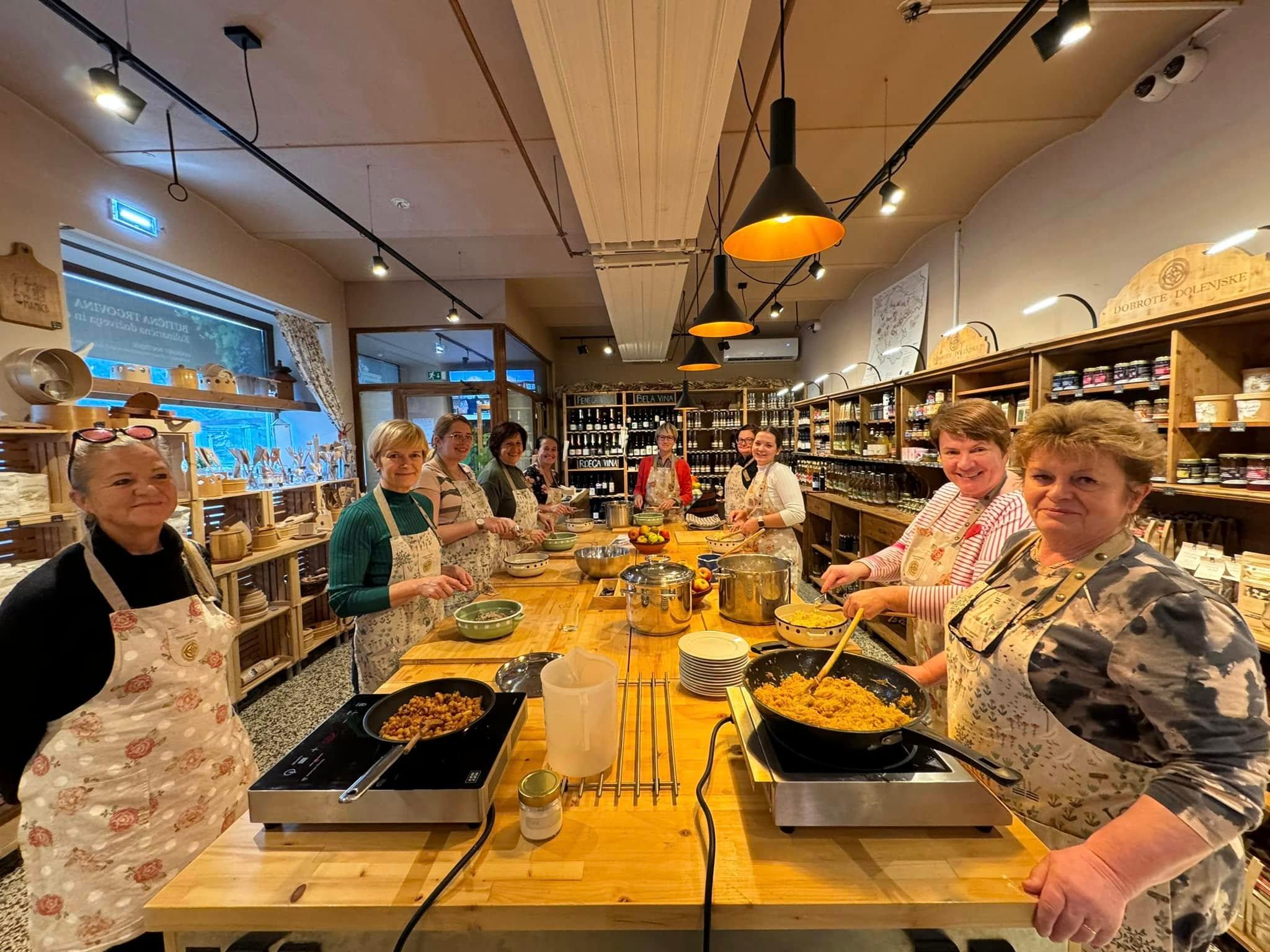 Traditional Slovenian Cooking Class in Trebnje