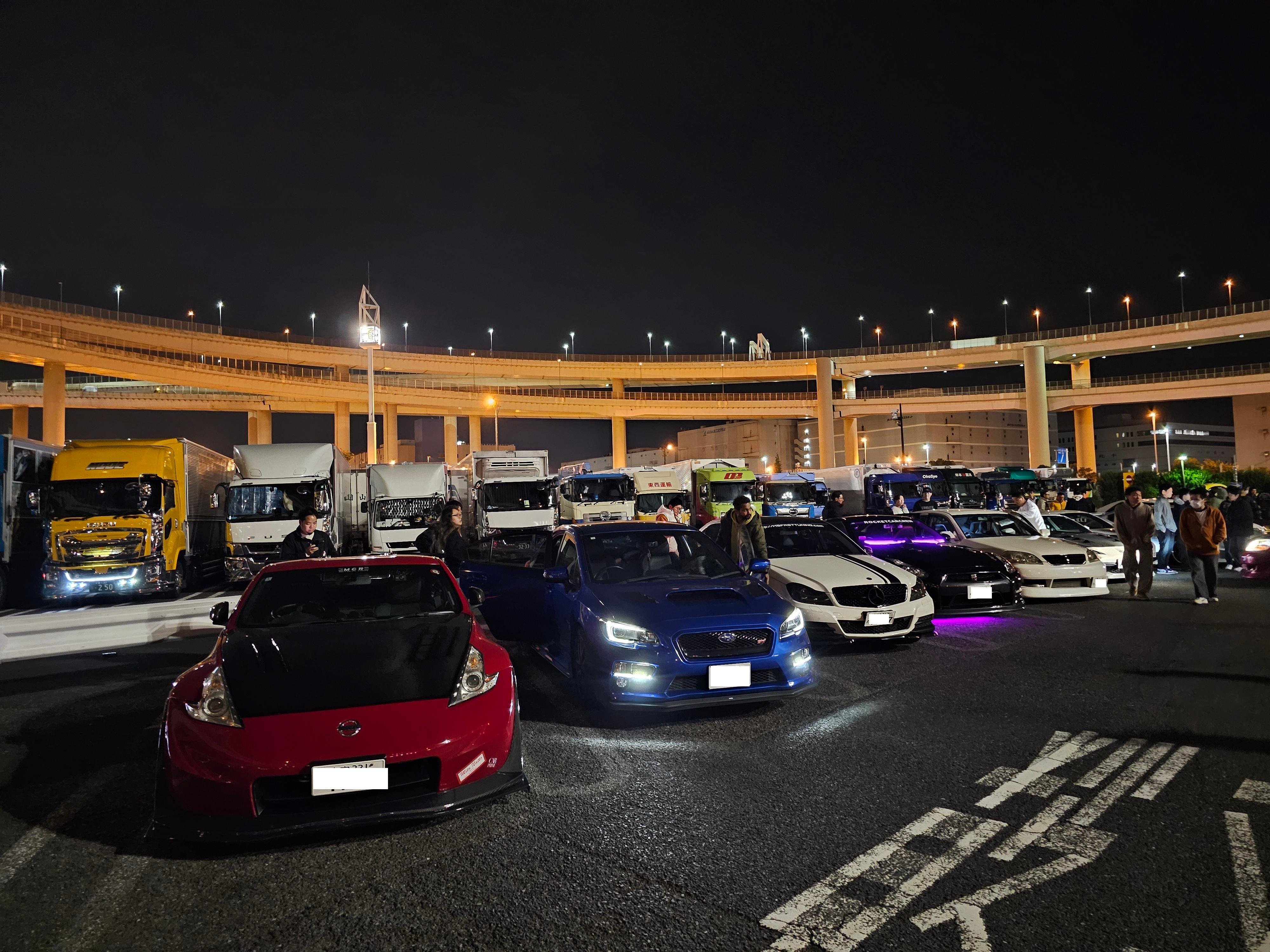 Tokyo: Daikoku PA JDM Night Drive & Car Meet
