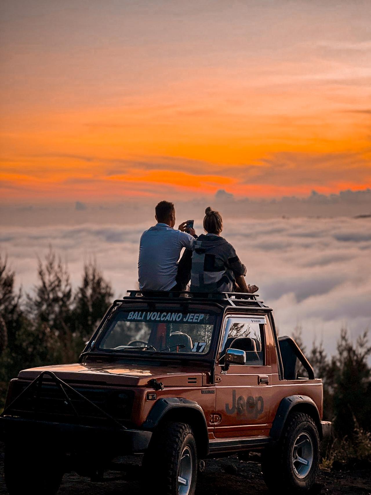 Mount Batur Private Sunrise Jeep & Hot Spring Tour