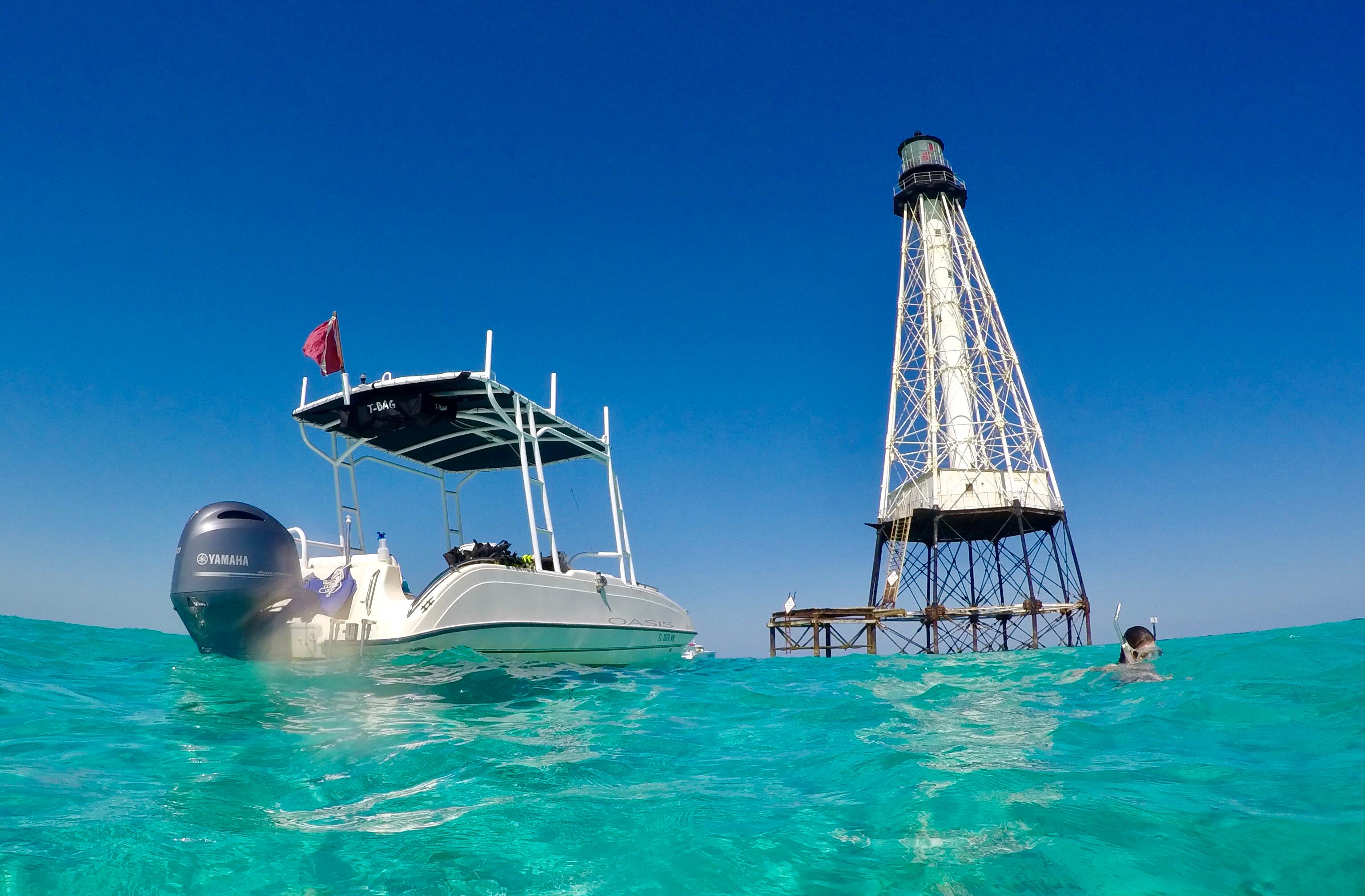 Private Islamorada Boat Adventure with Snorkeling