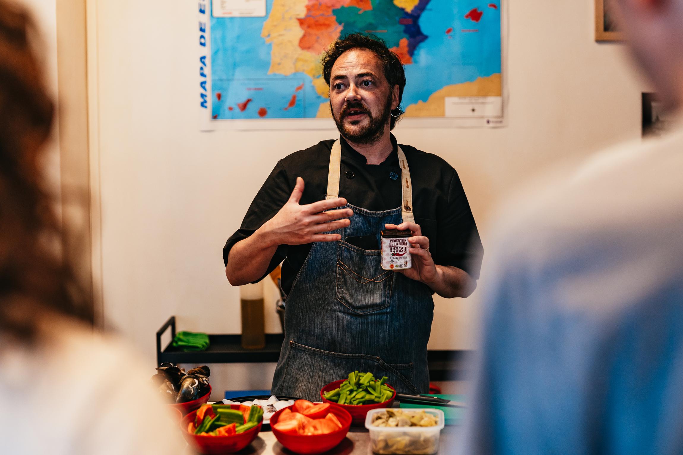 paella cooking class in Madrid — photo 5
