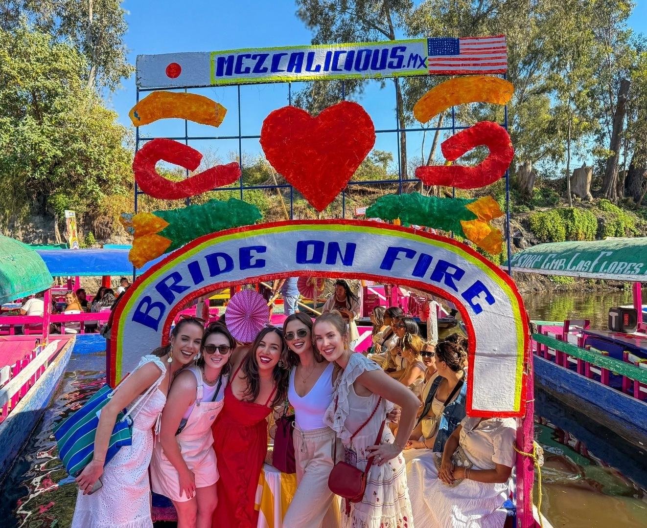 Xochimilco Party Boat with Unlimited Premium Drinks