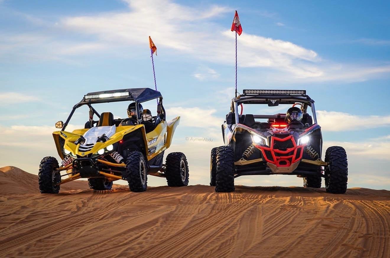 Doha Desert Adventure: Dune Bashing, Camel Rides & Sandboarding
