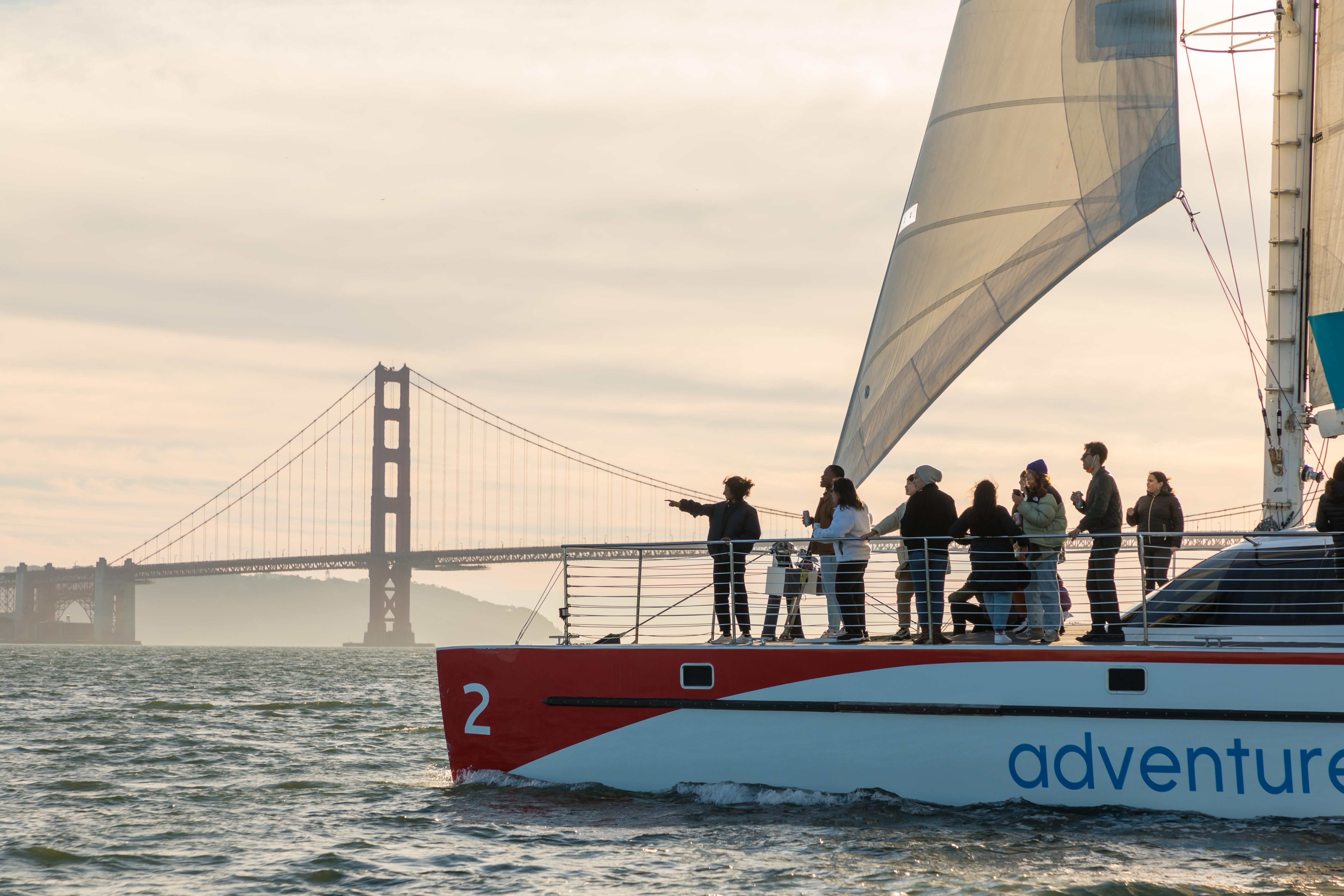 Golden Gate Bridge Catamaran Sailing Adventure