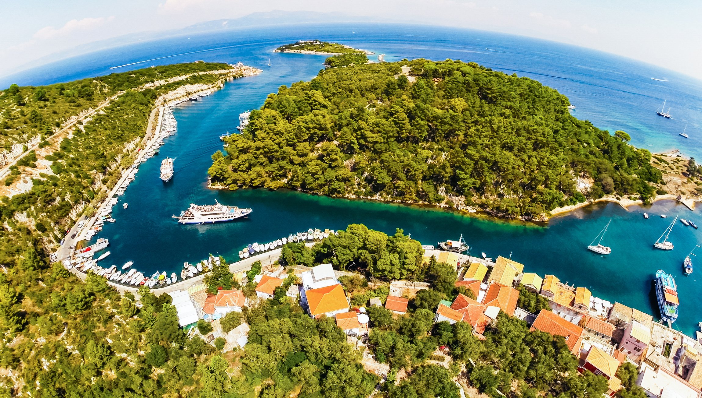 Corfu to Paxos, Antipaxos & Blue Caves Full-Day Cruise