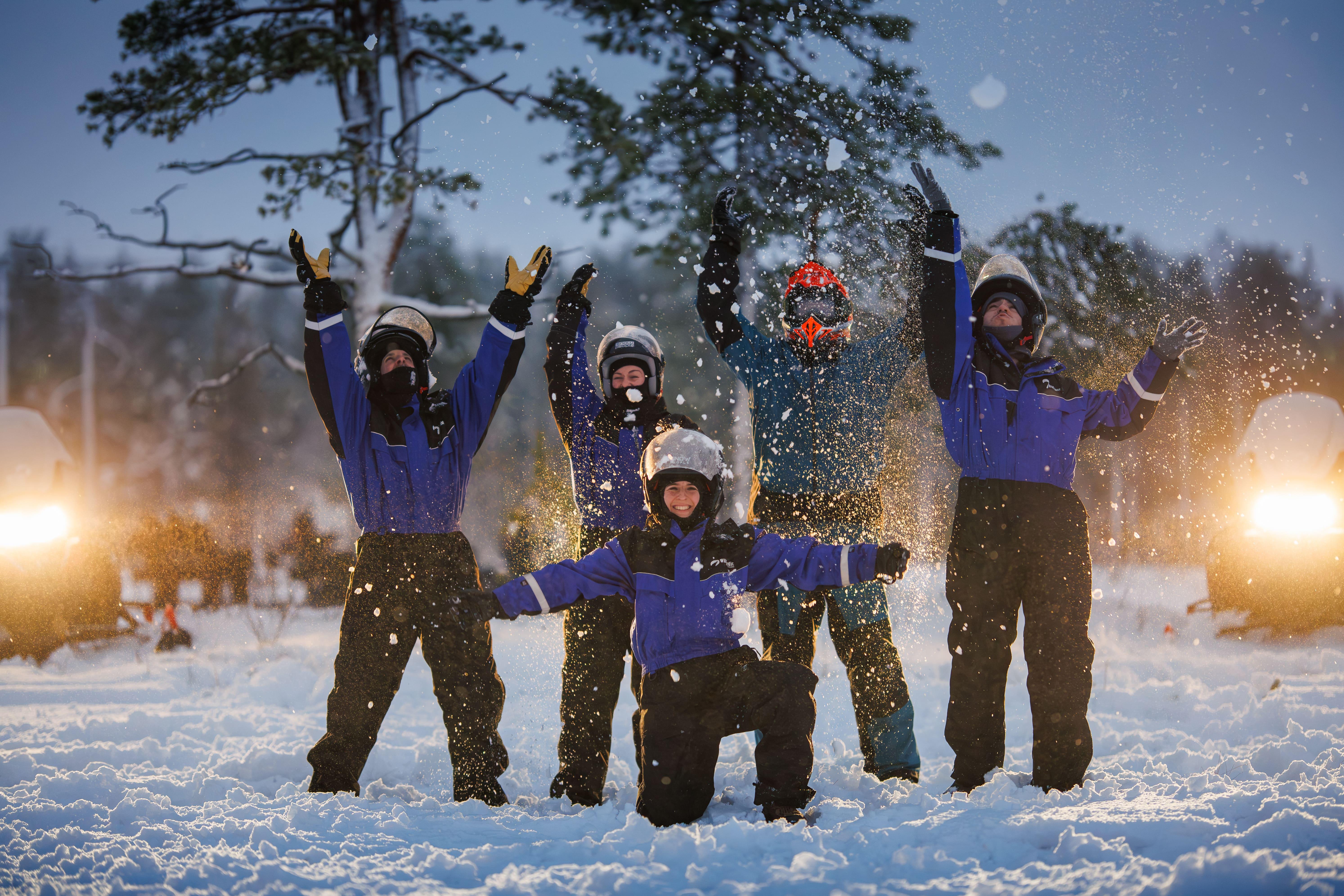 Rovaniemi Arctic Forest Snowmobile Safari