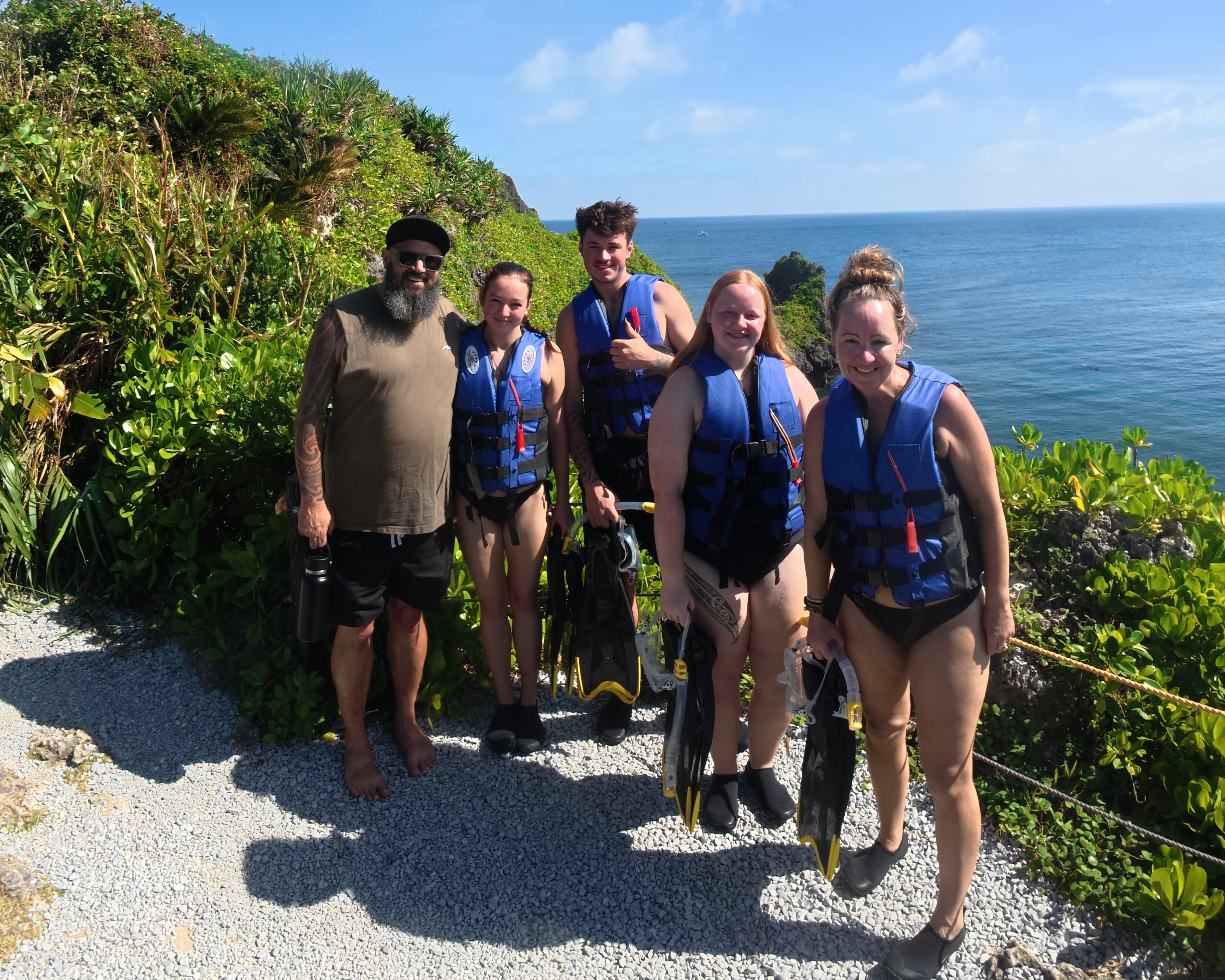 Blue Cave Okinawa snorkelling at Cape Maeda, Onna Village — image 33