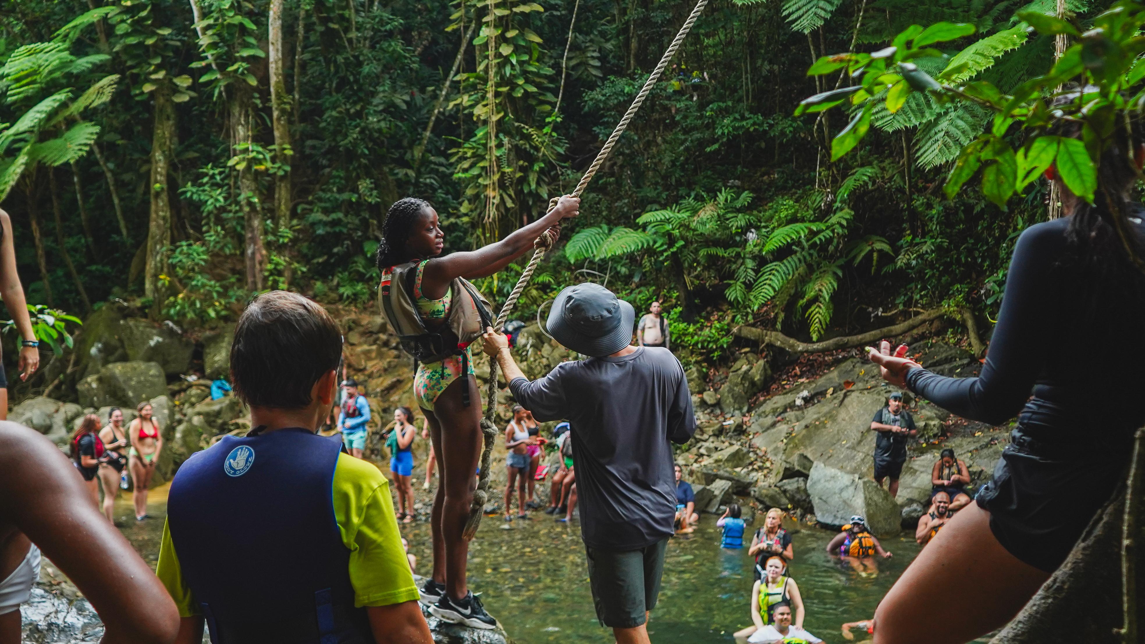 El Yunque Rainforest Adventure & Natural Waterslide Tour