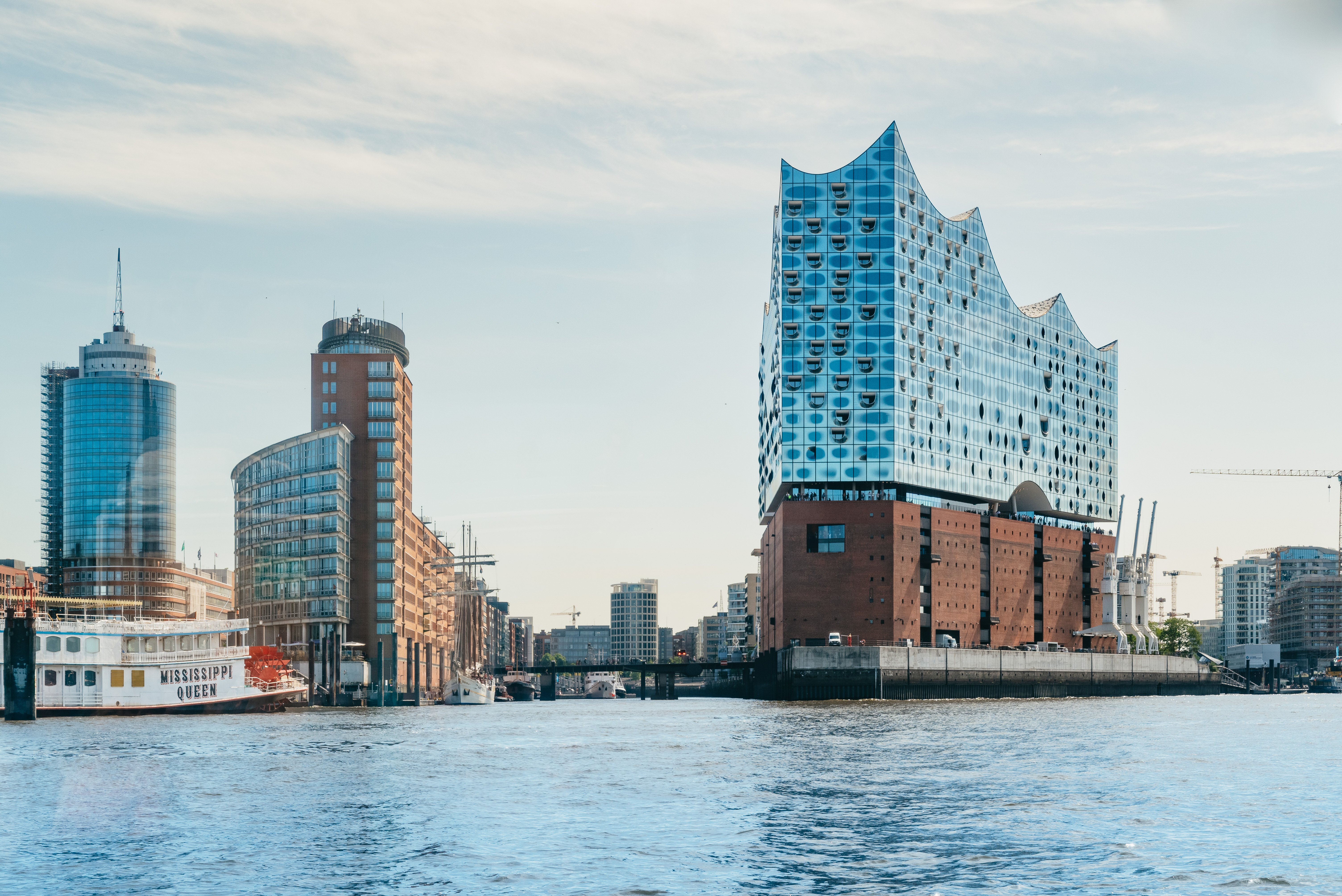 Hamburg harbour boat tour Speicherstadt canal cruise view from the water — image 3