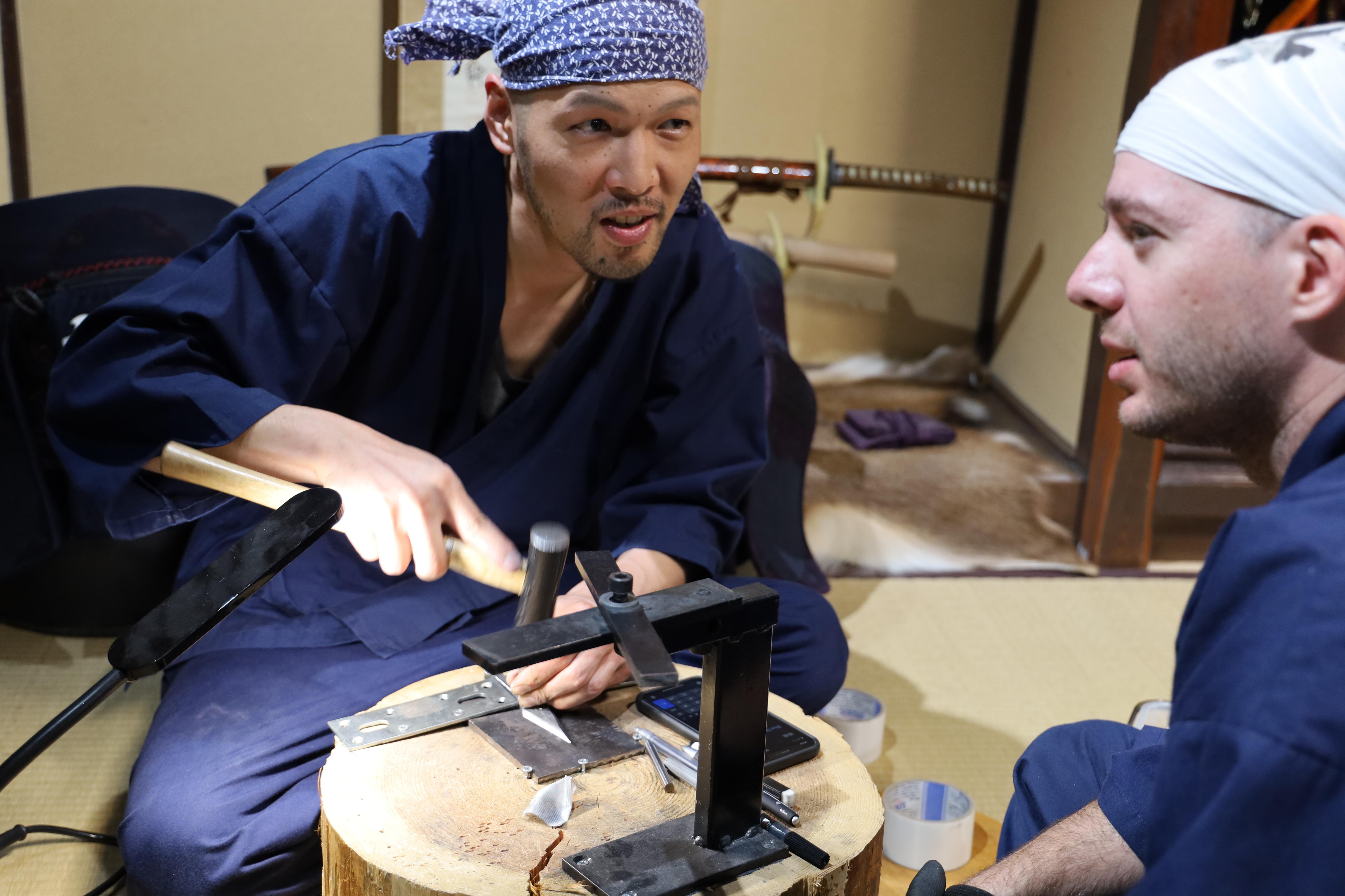 Kyoto Ninja Weapon Forging Experience