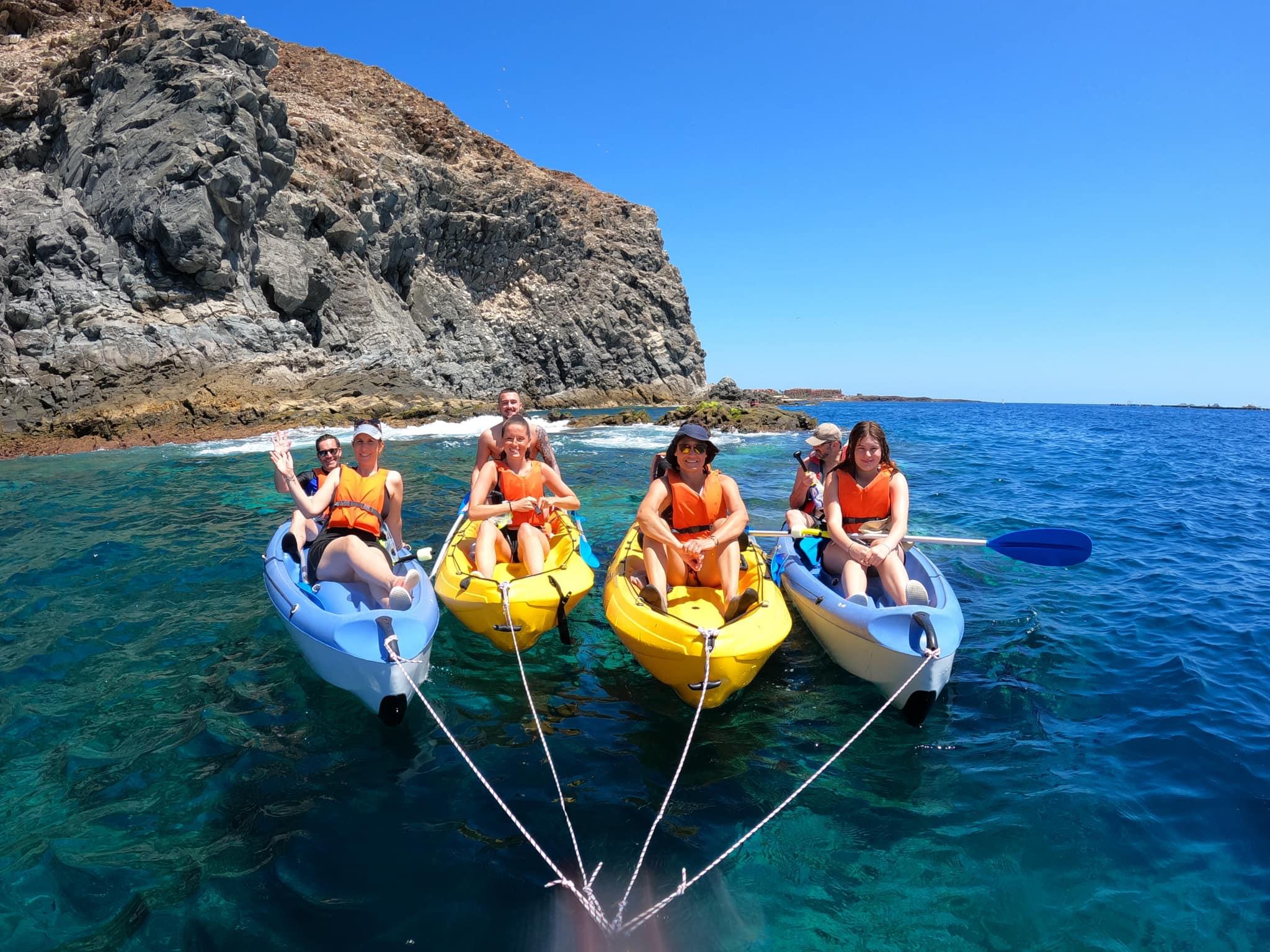 Kayaking & Snorkeling Adventure with Marine Life