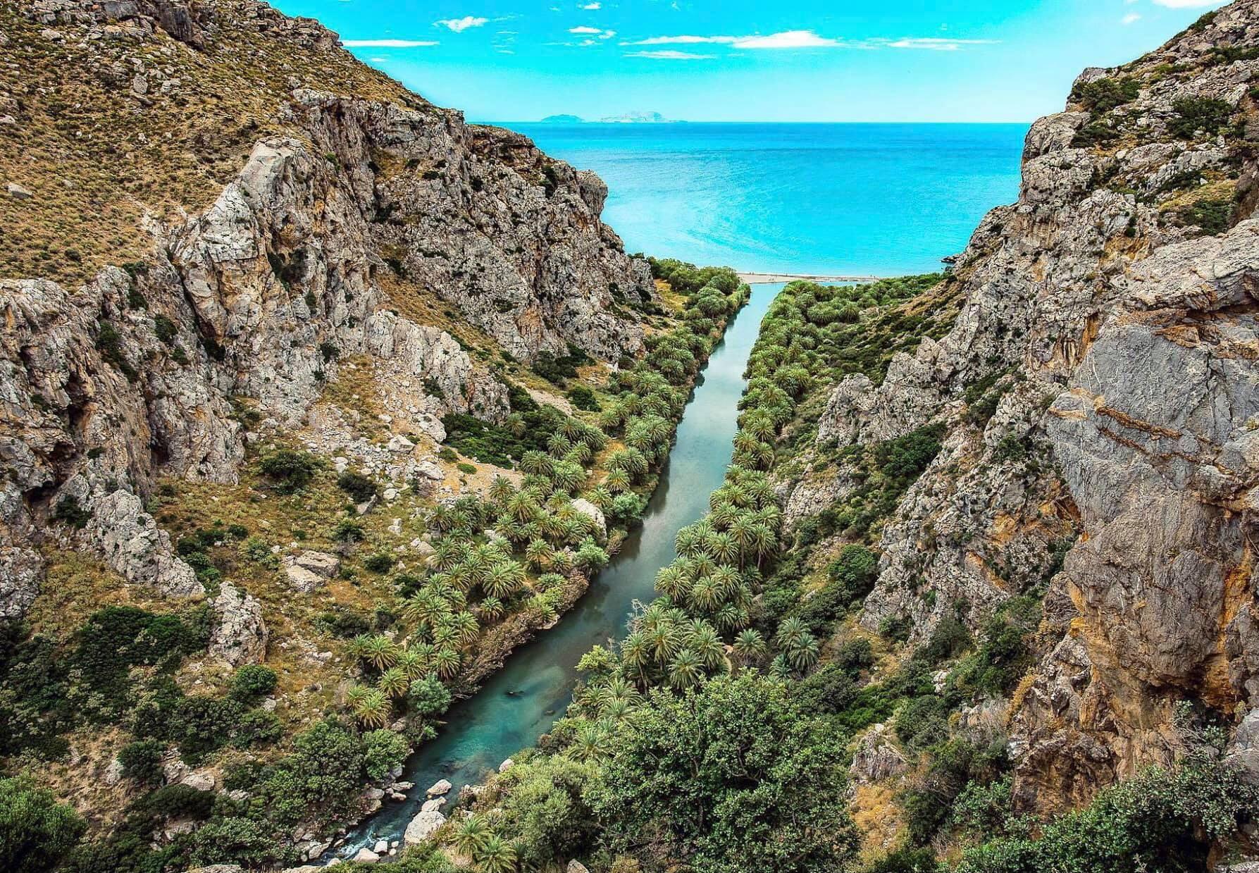 Preveli Beach & Kourtaliotiko Gorge Day Trip