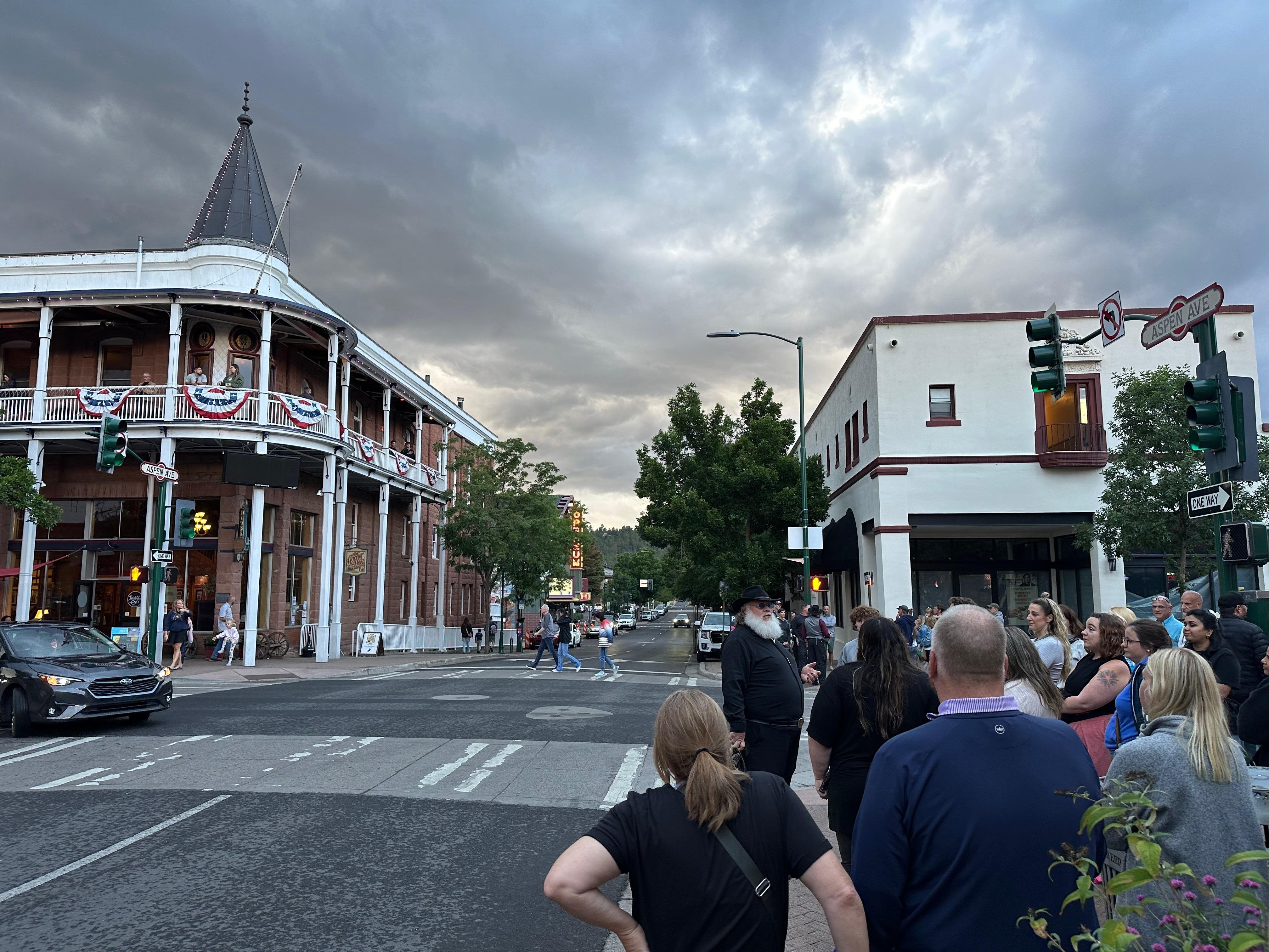 Ghost tour in Flagstaff, Arizona