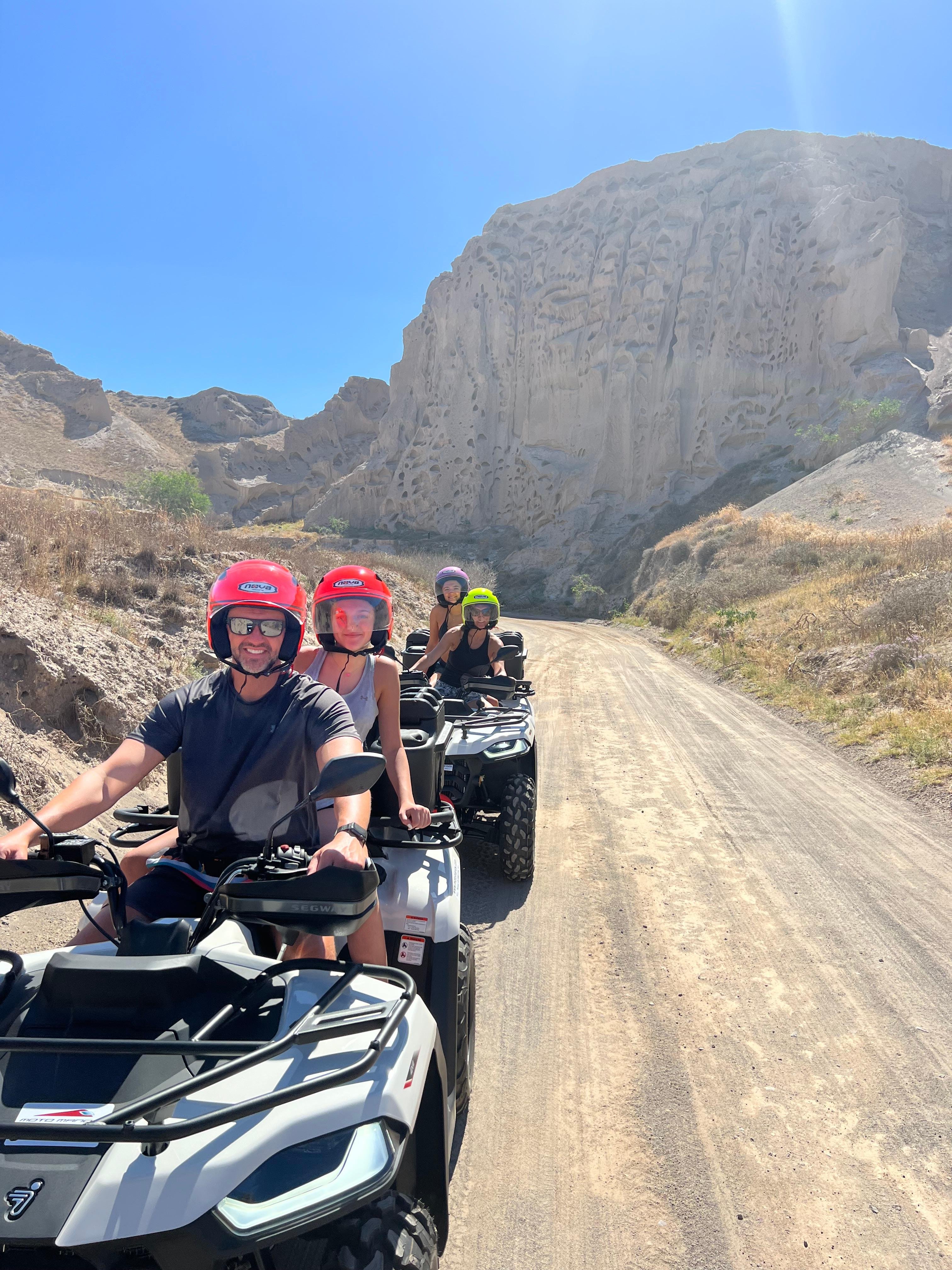 Santorini: ATV guided tour around the South of the island