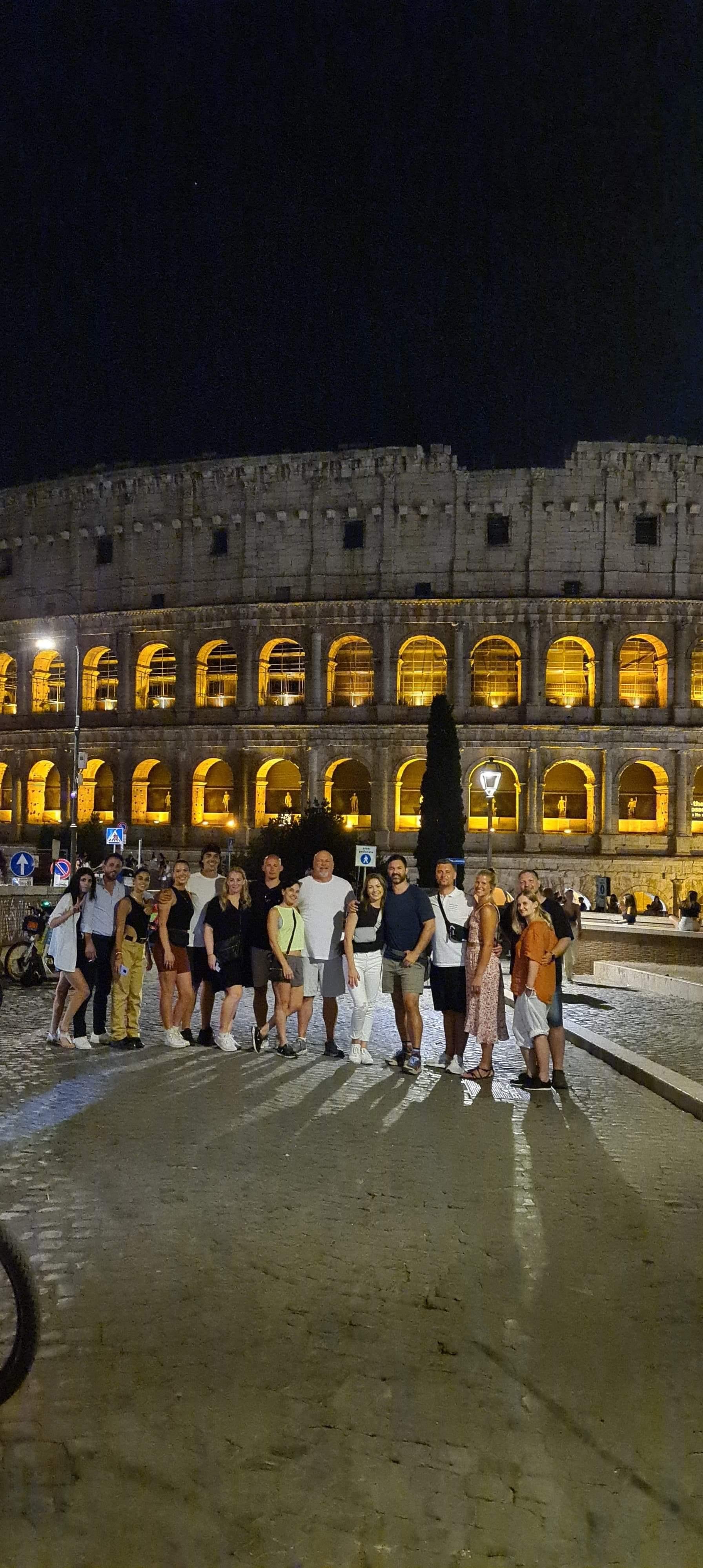 Rome night bike tour e-bike lit monuments evening — image 12