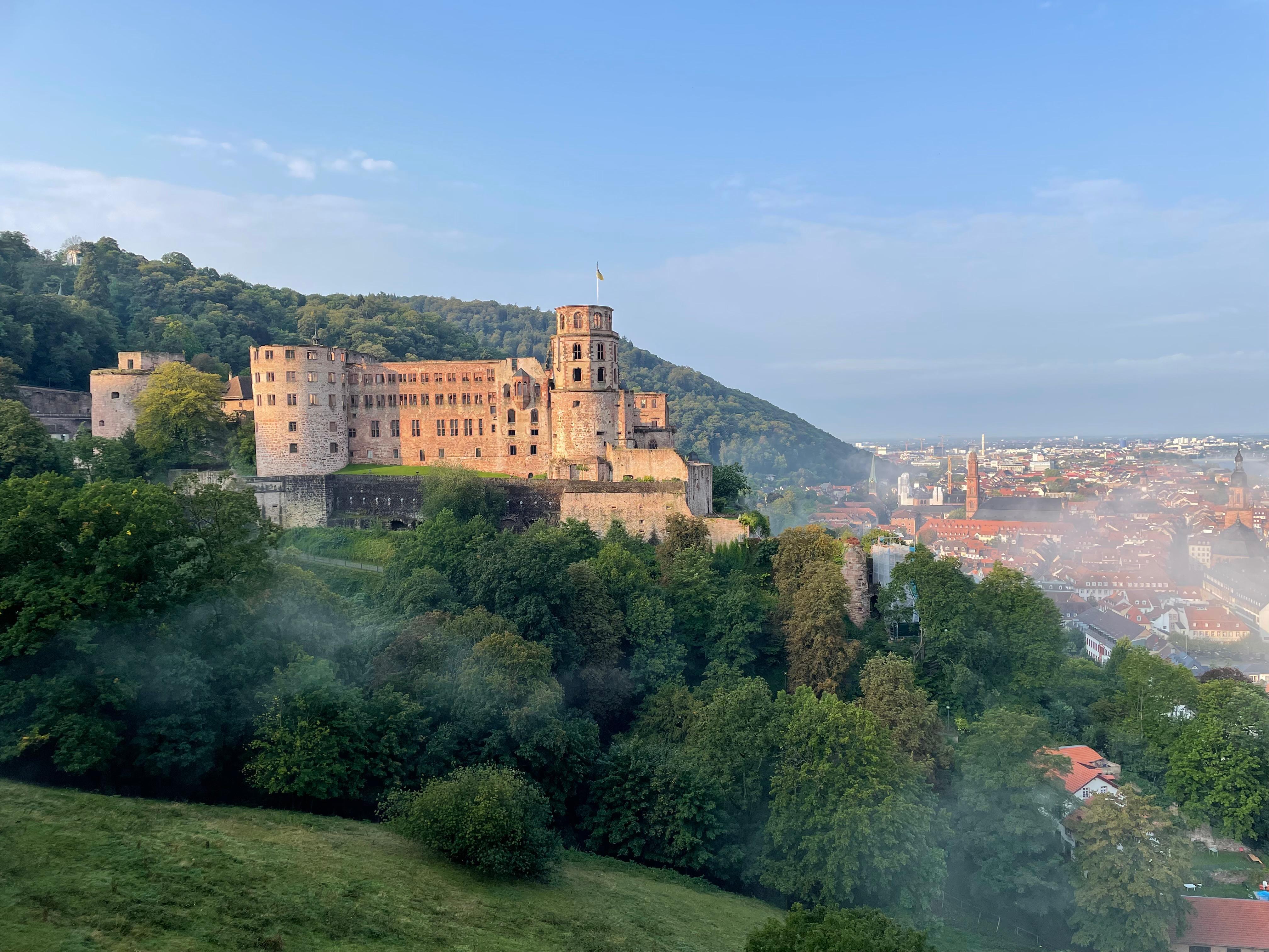 Heidelberg Castle Walking Tour with Cable Car