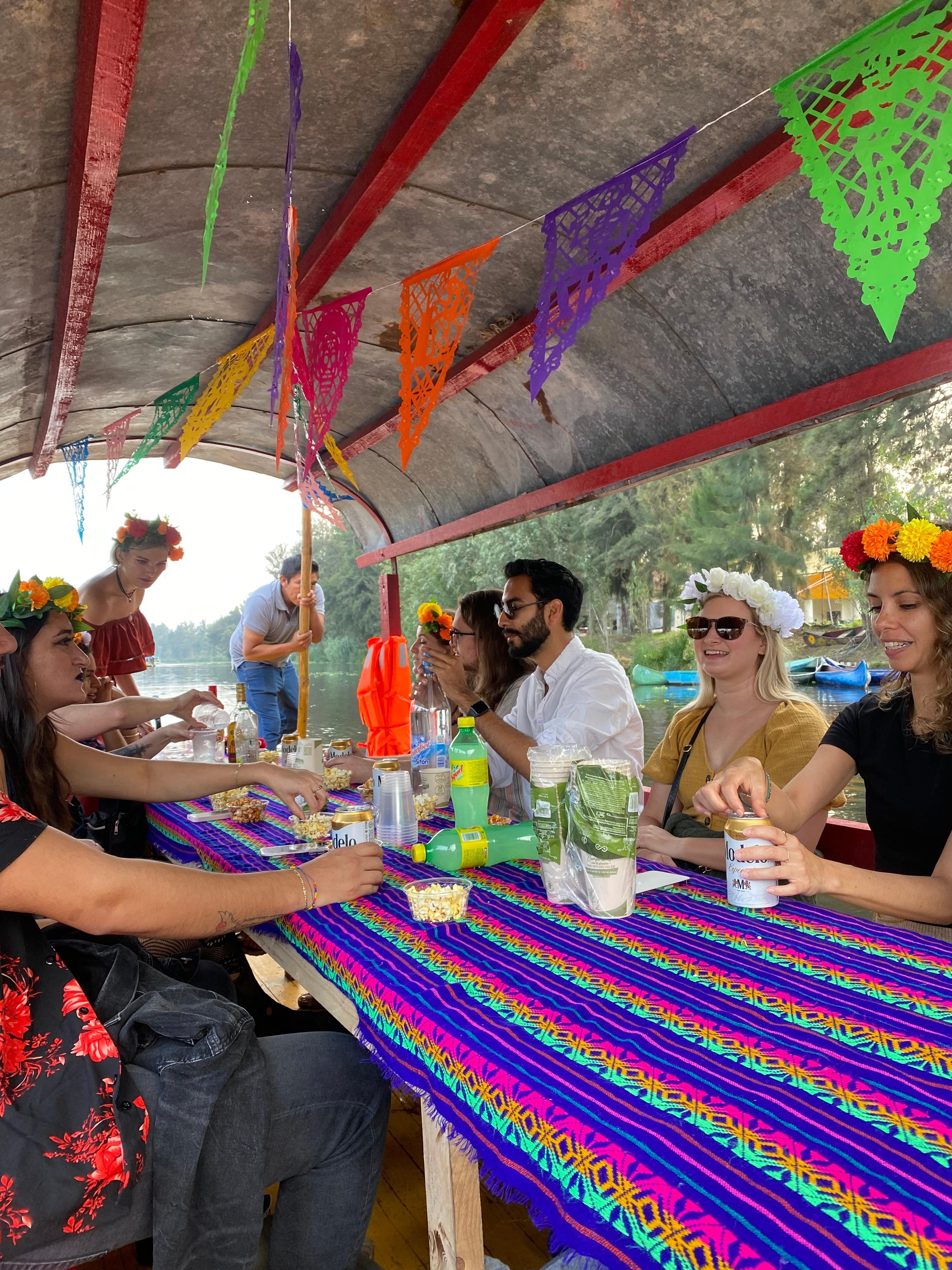 Xochimilco Heritage Walk & Trajinera Food Tour