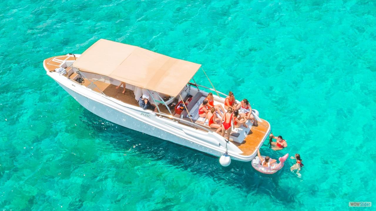 Blue Cave Speed Boat Excursion from Budva