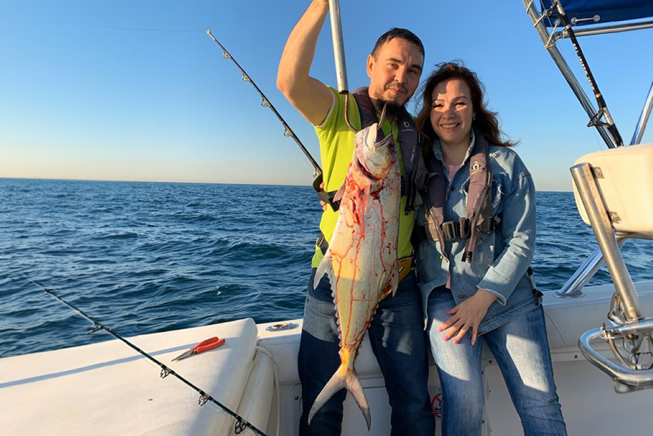 Dubai Deep Sea Fishing Adventure