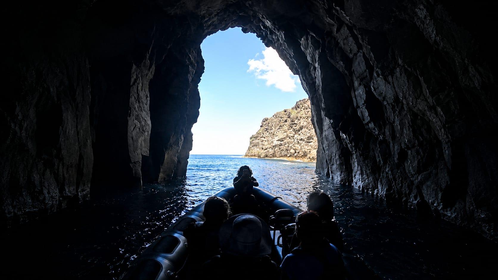 São Miguel Coastal Boat Adventure: Caves, Cliffs & Wildlife