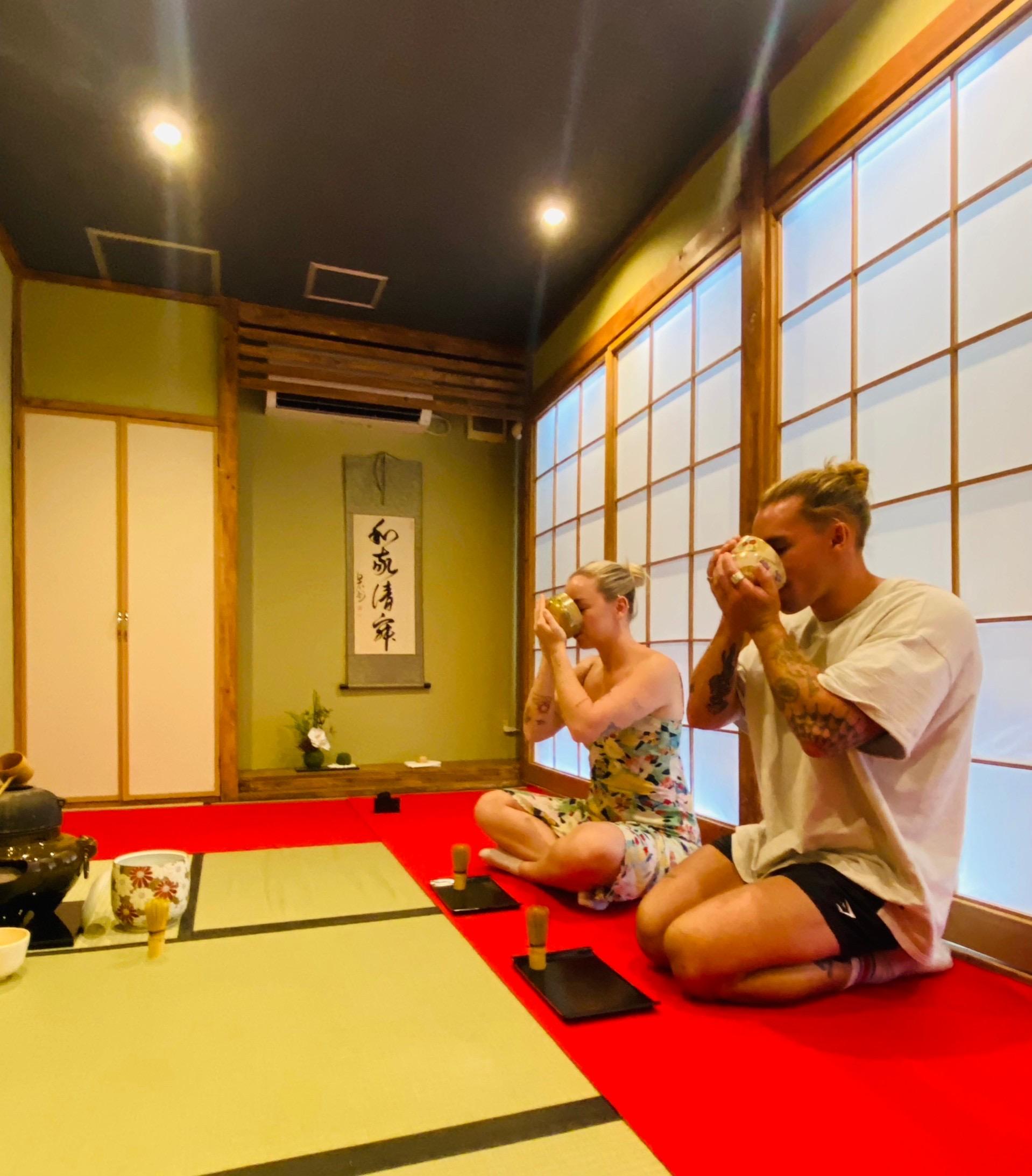 Traditional Matcha Tea Ceremony in Downtown Osaka
