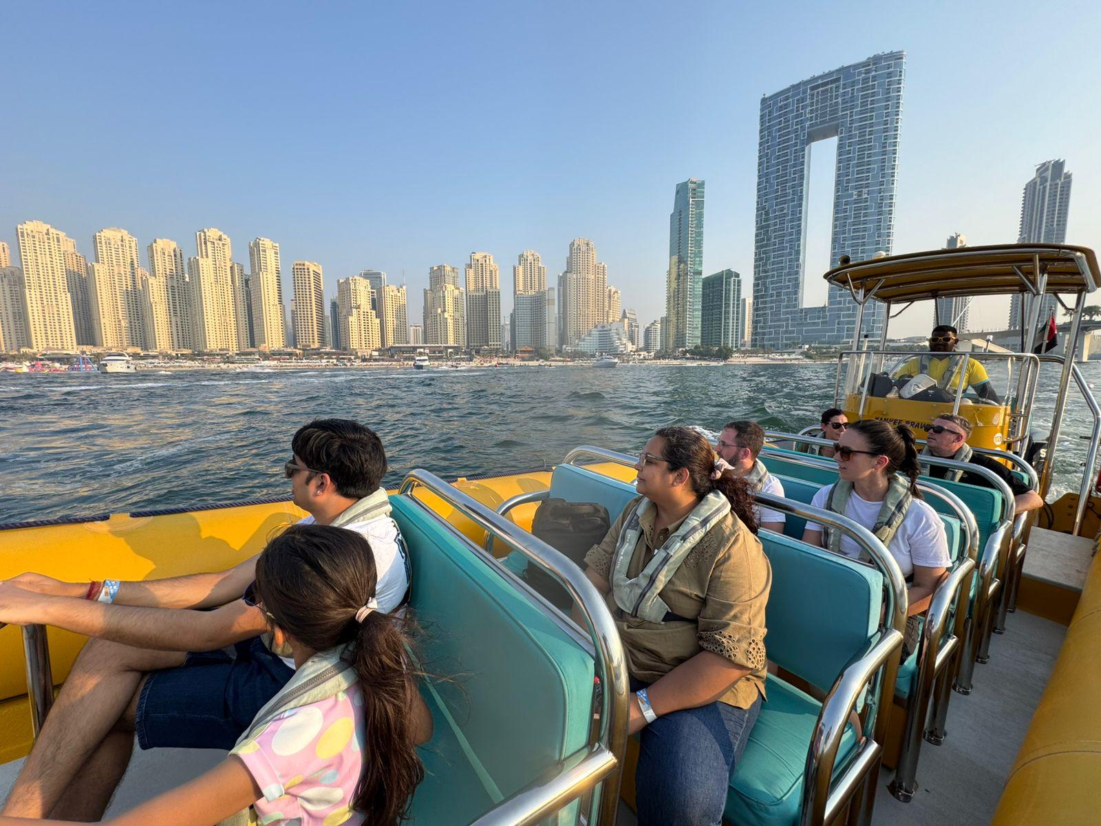 Dubai Marina Speedboat Sightseeing Tour