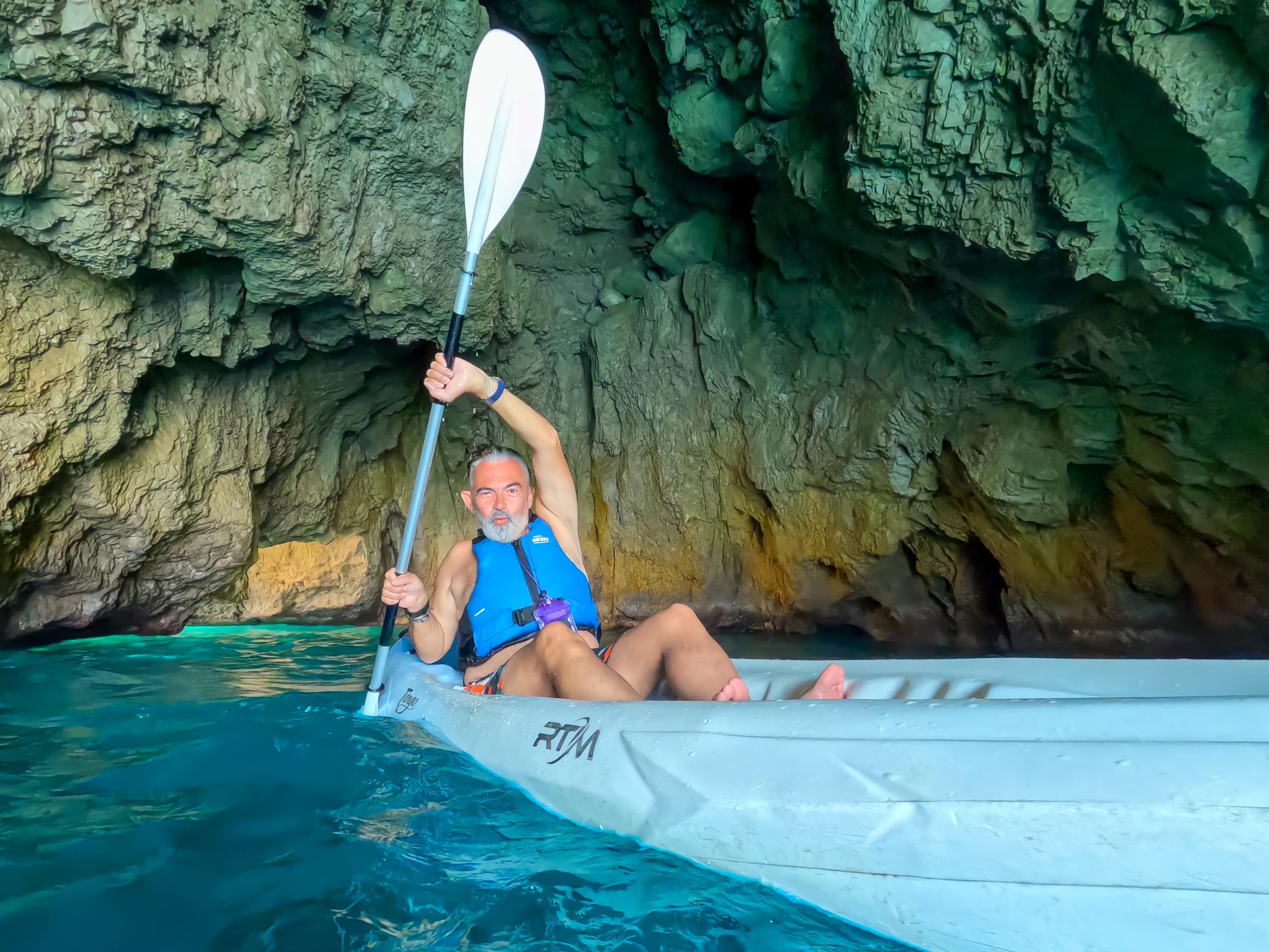 Capri Caves & Hidden Beaches Kayaking Adventure