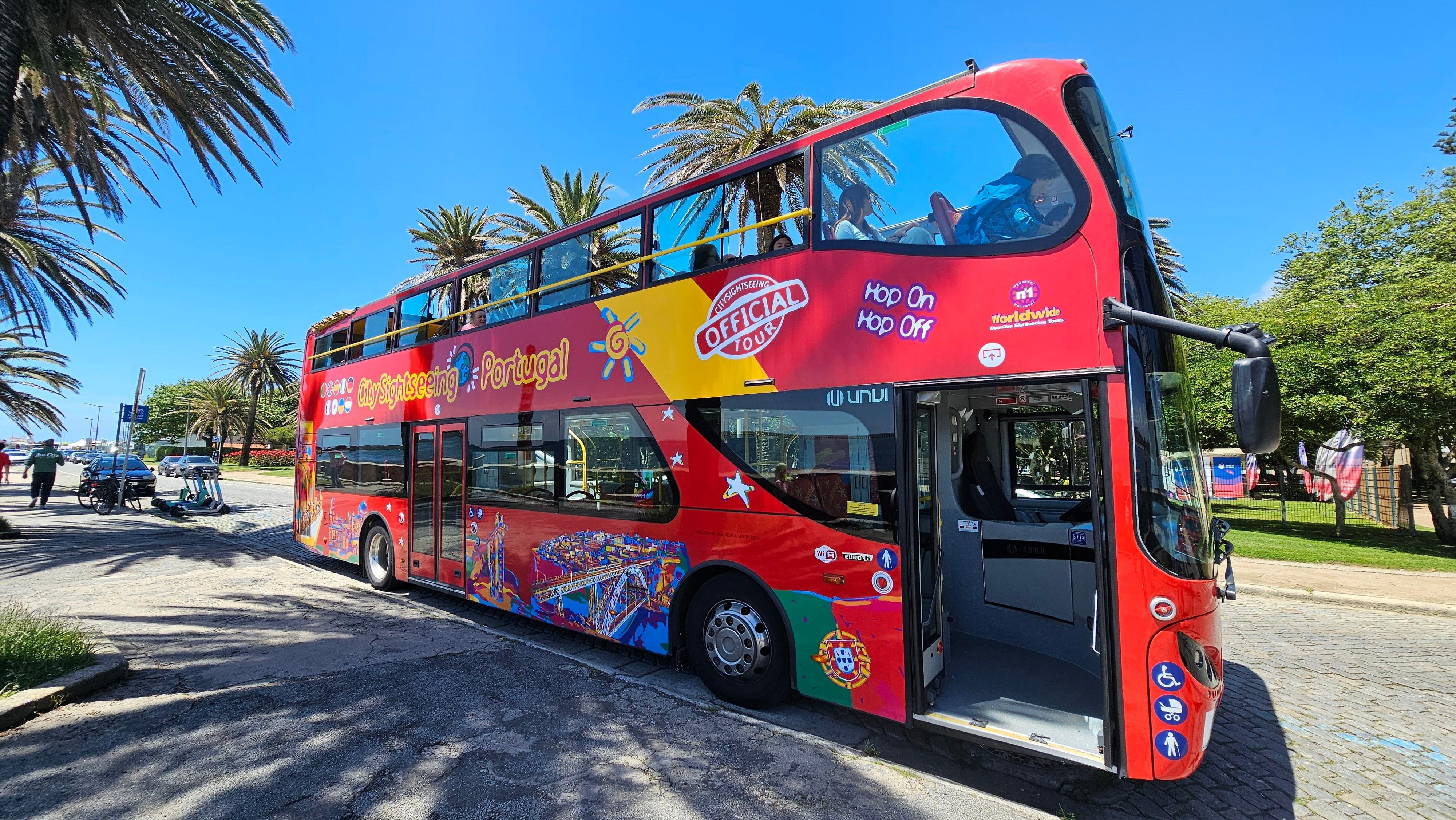 Porto Hop-On Hop-Off Bus with Optional River Cruise