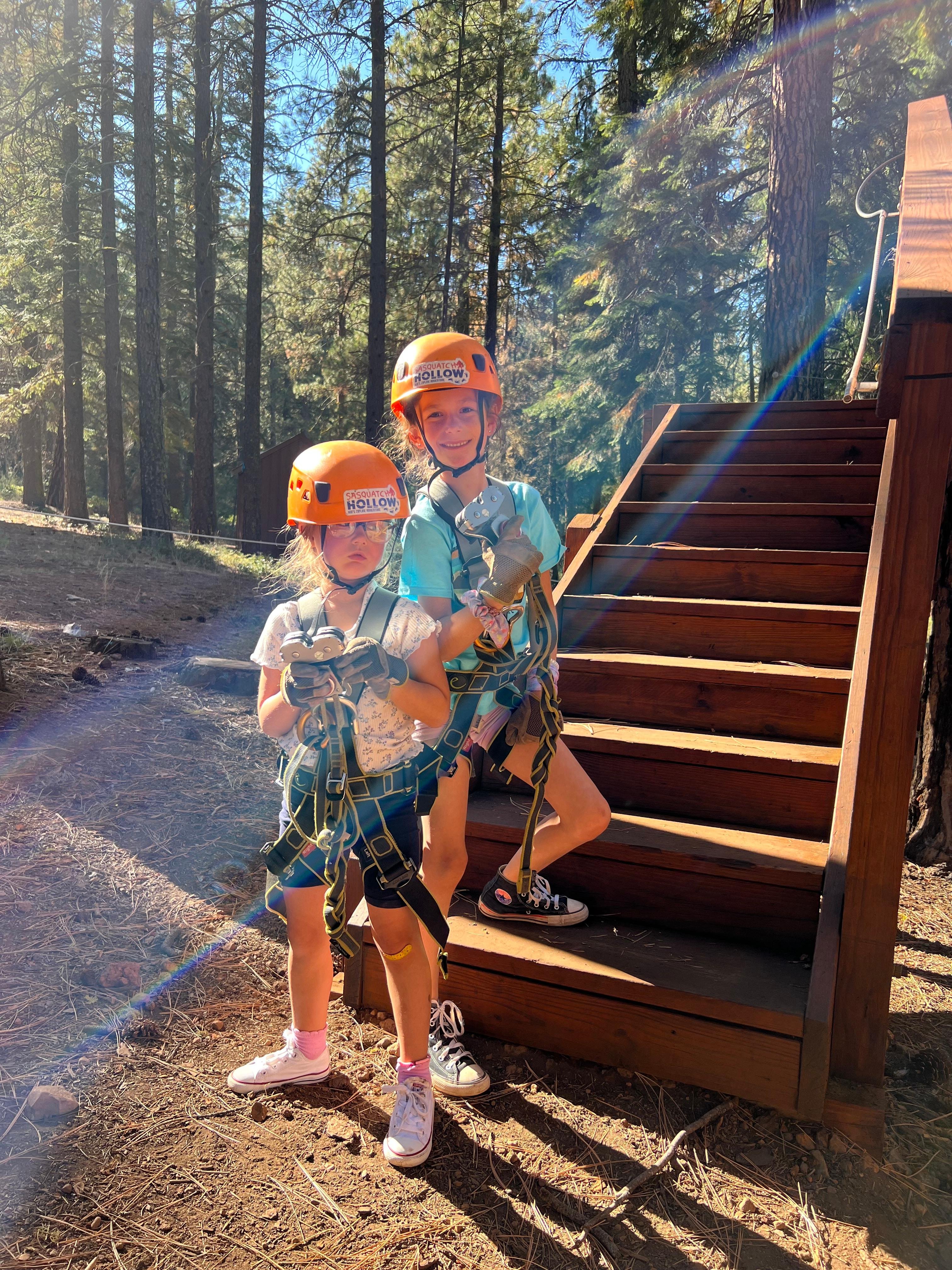 Sasquatch Hollow Junior Zipline Challenge