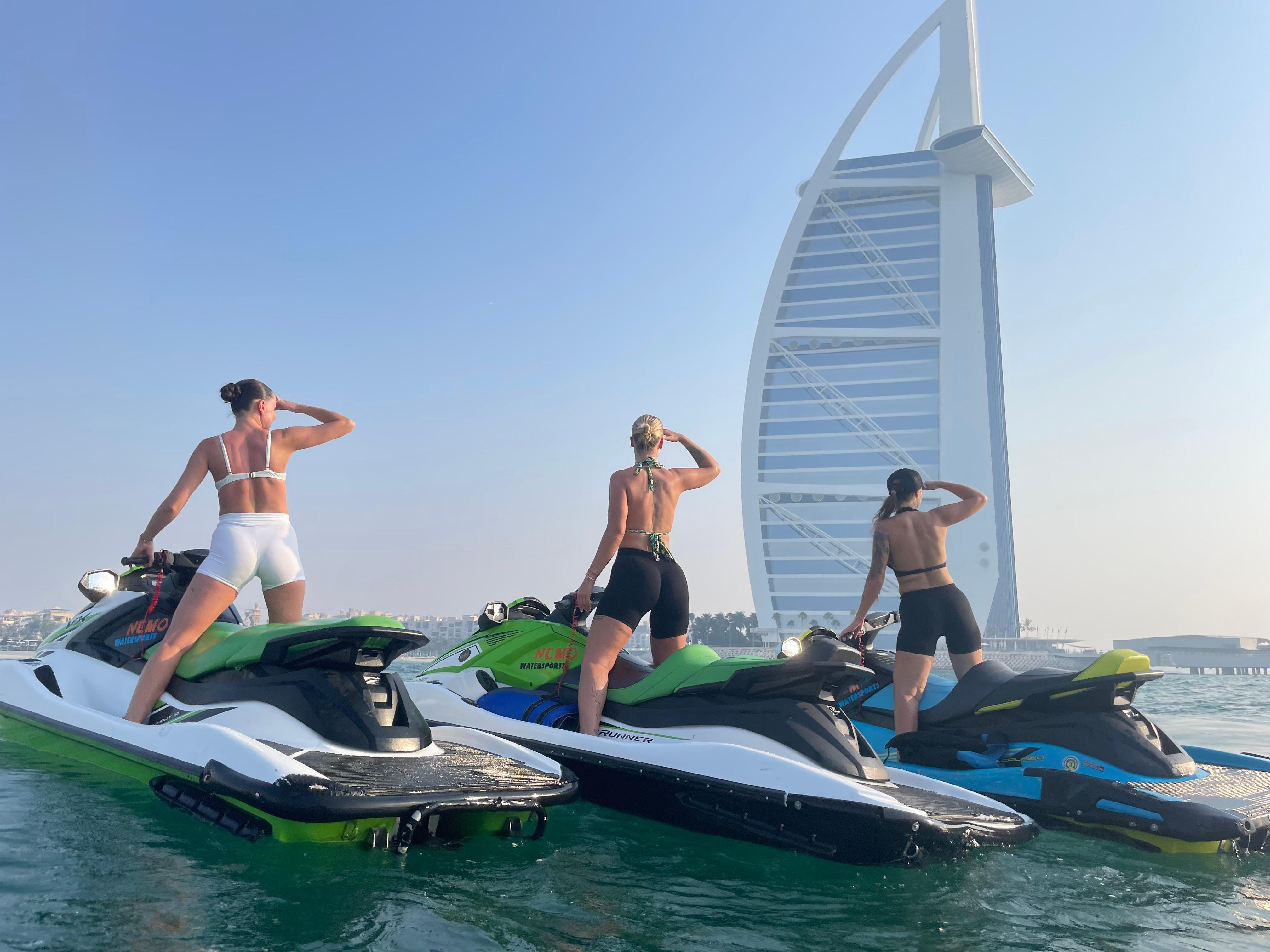 Dubai Jet Ski Adventure: Burj Al Arab & Jumeirah Beach