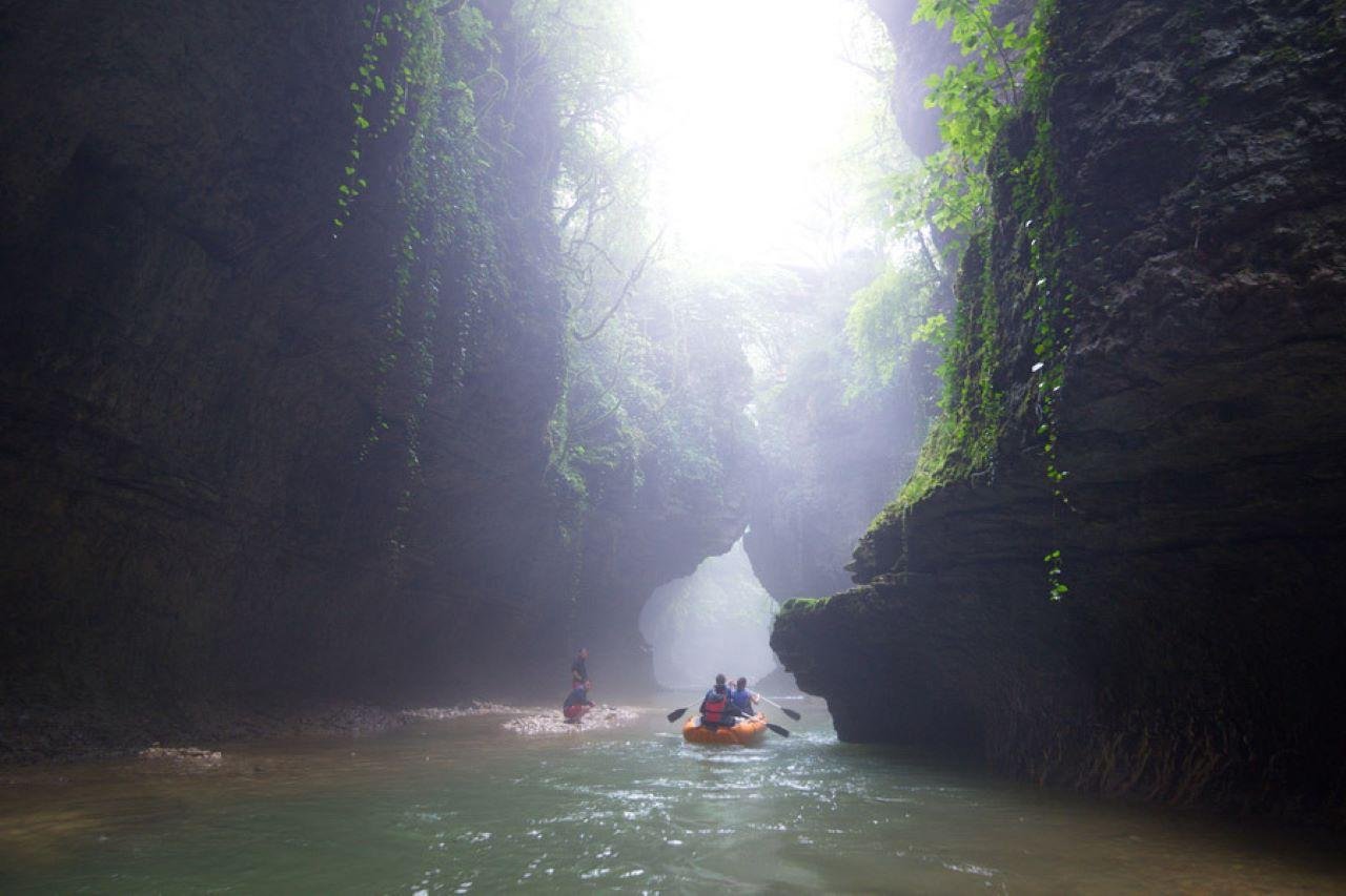 Prometheus Cave & Martvili Canyon Full-Day Adventure