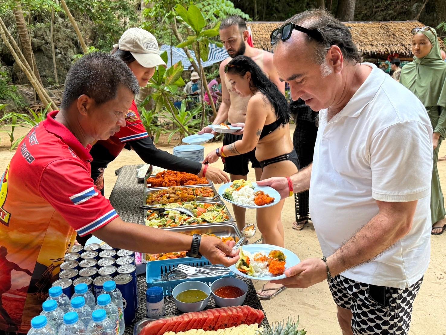 Krabi 4 Islands Longtail Boat Day Trip with Beach Buffet Lunch