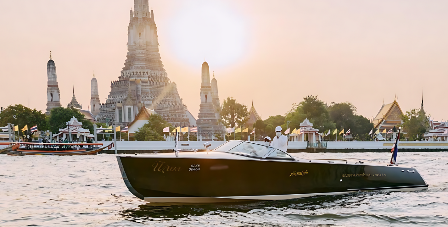 Bangkok Private Hacker-Craft River Cruise