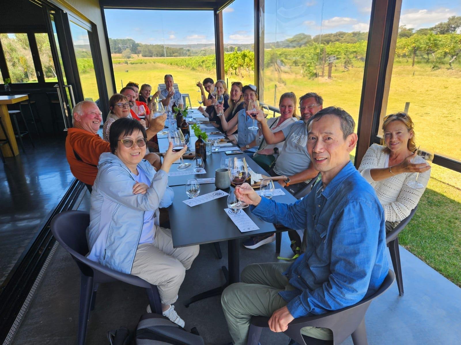 McLaren Vale Wine Tour with Glenelg Beach Stop